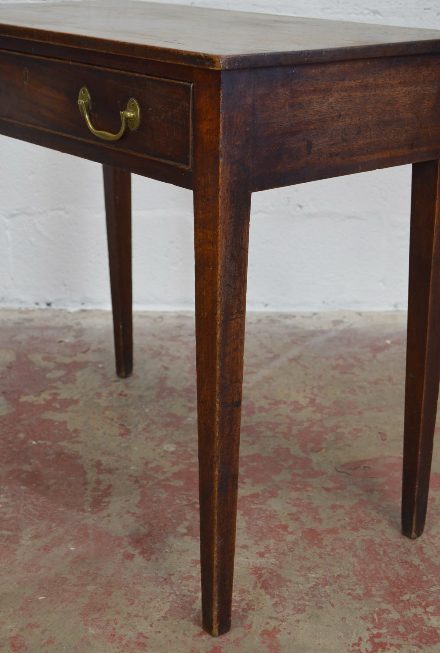 A George III Late 18th Century Mahogany Writing Table Desk