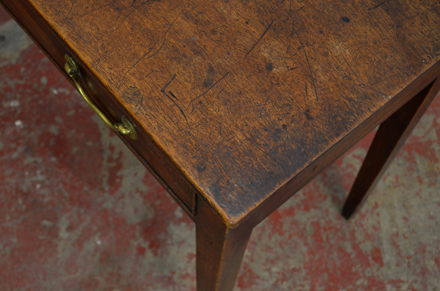 A George III Late 18th Century Mahogany Writing Table Desk