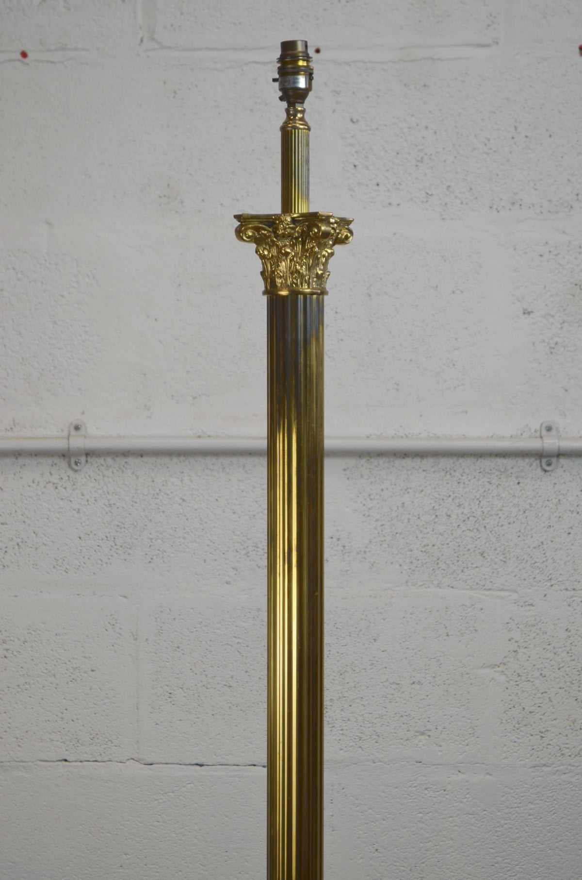 Antique Style Brass Floor Lamp