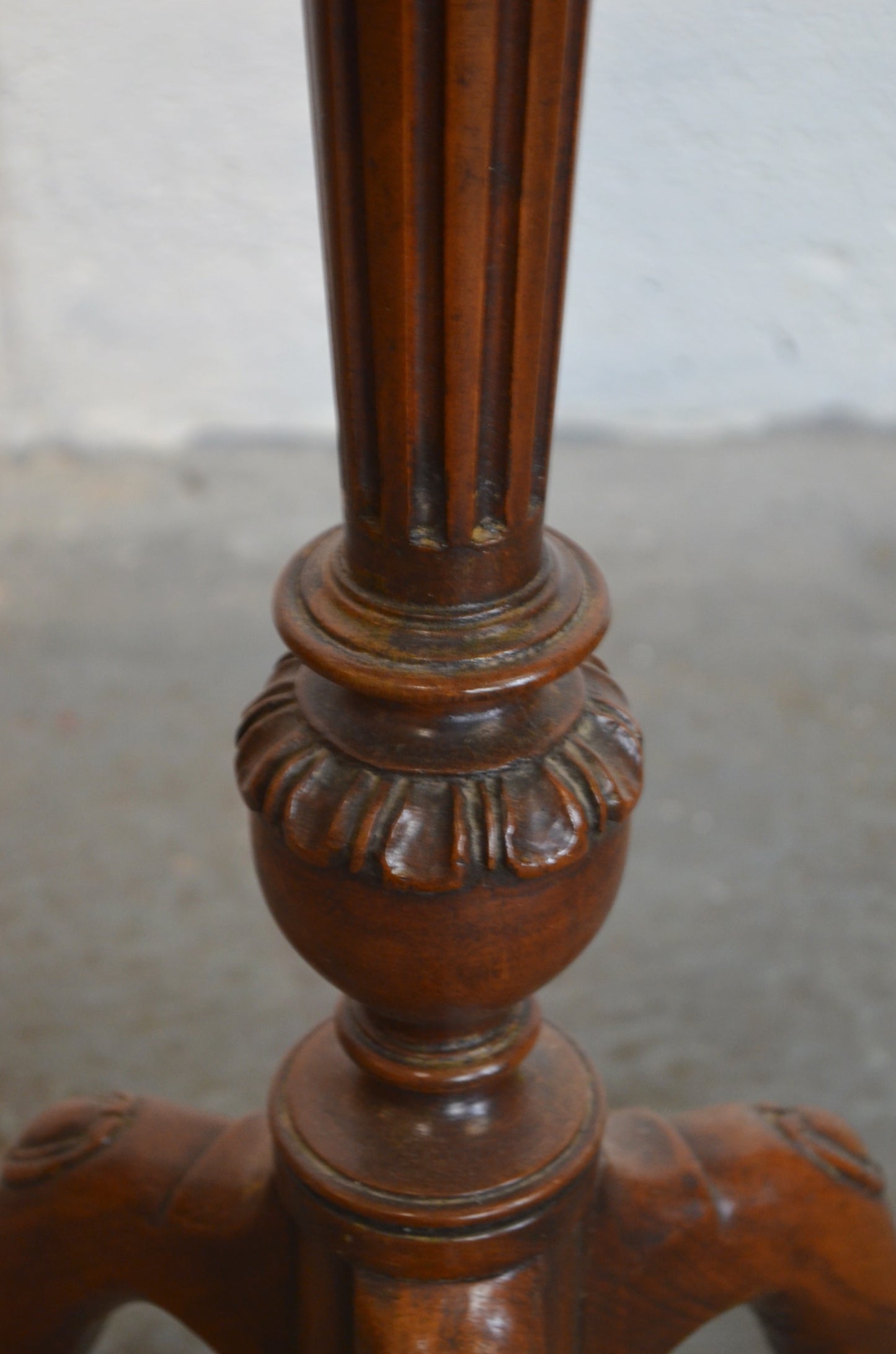 Vintage Floor Standing Lamp With Table
