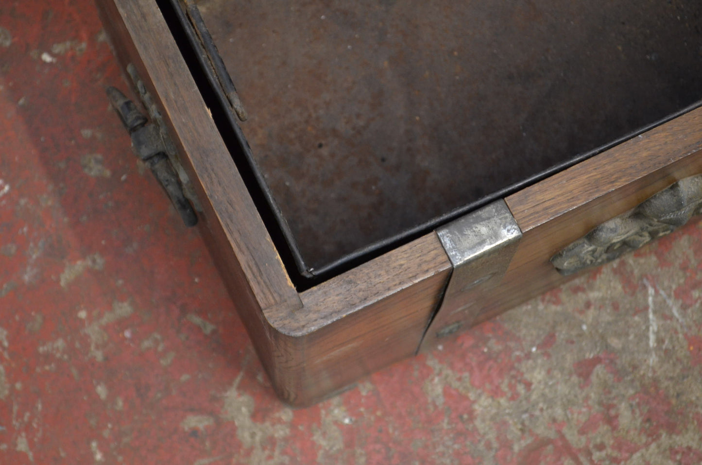 A Late 19th Century Oak Small Proportioned Chest Coffer.