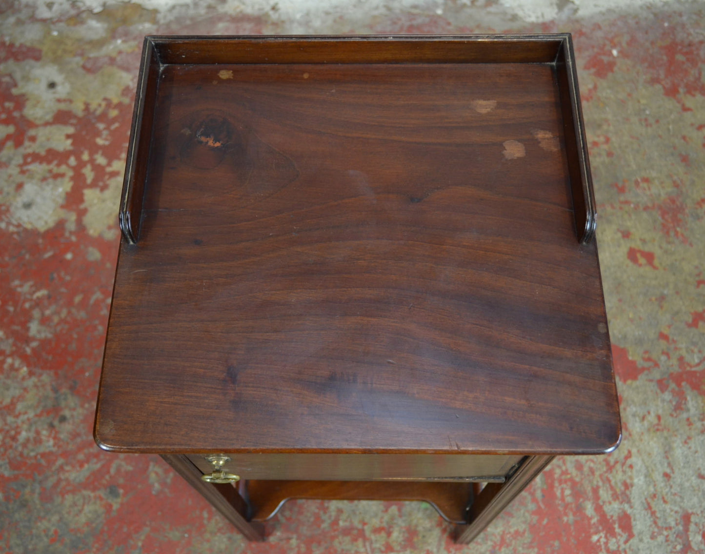 A Georgian Bedside Cabinet/Table