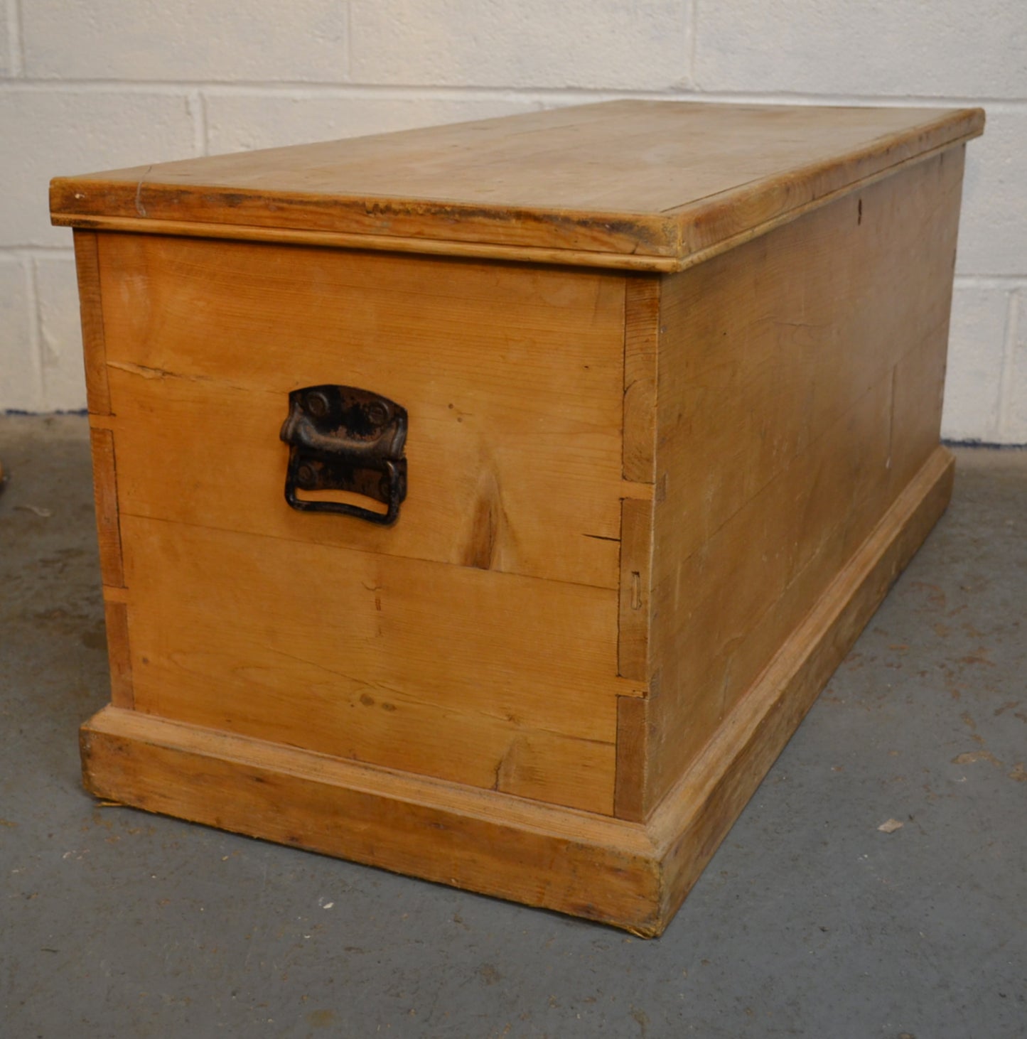 Victorian Pine Blanket Box
