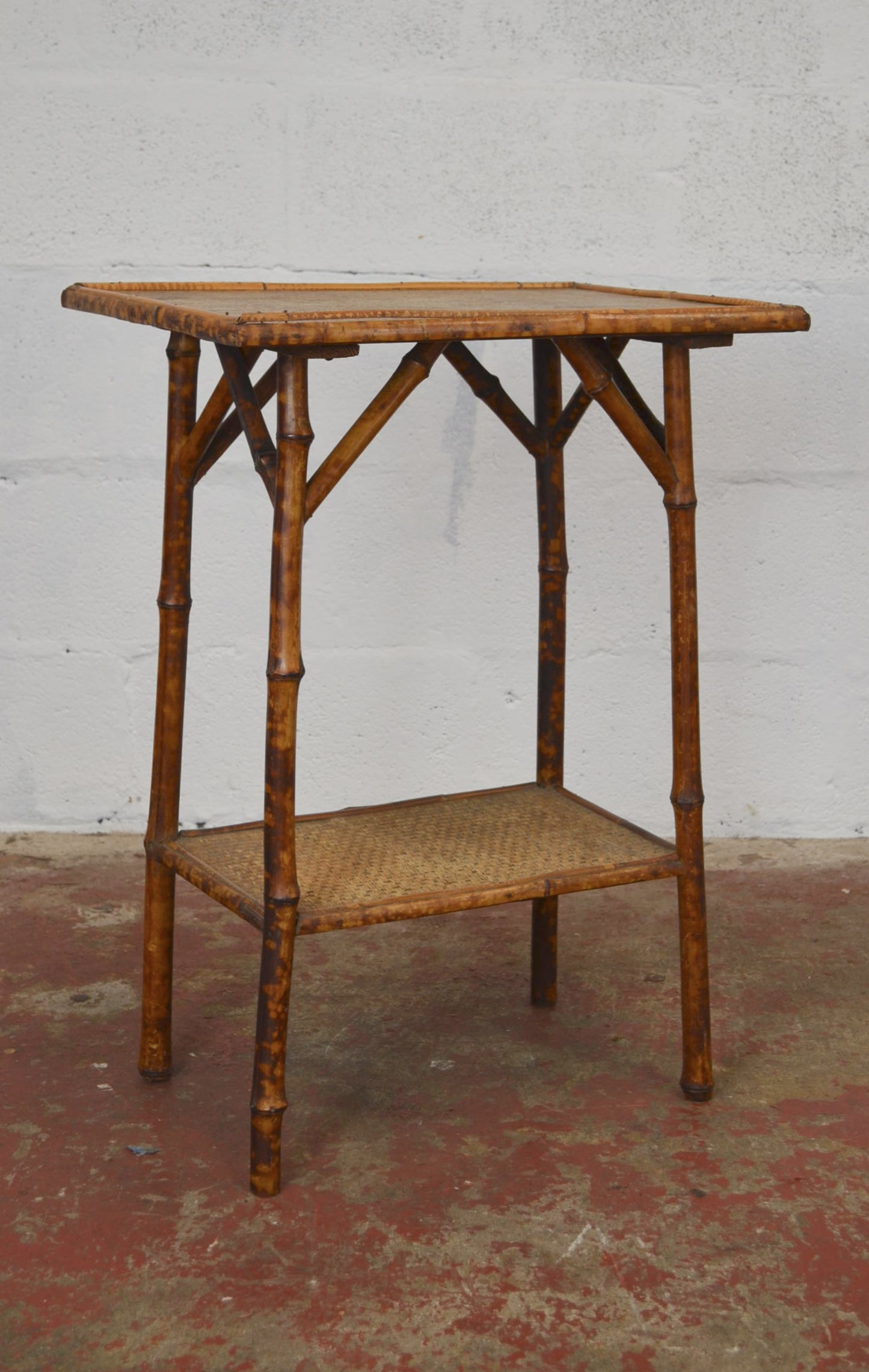 Antique Aesthetic Movement Bamboo Side Table