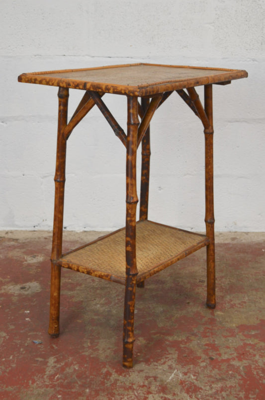 Antique Aesthetic Movement Bamboo Side Table