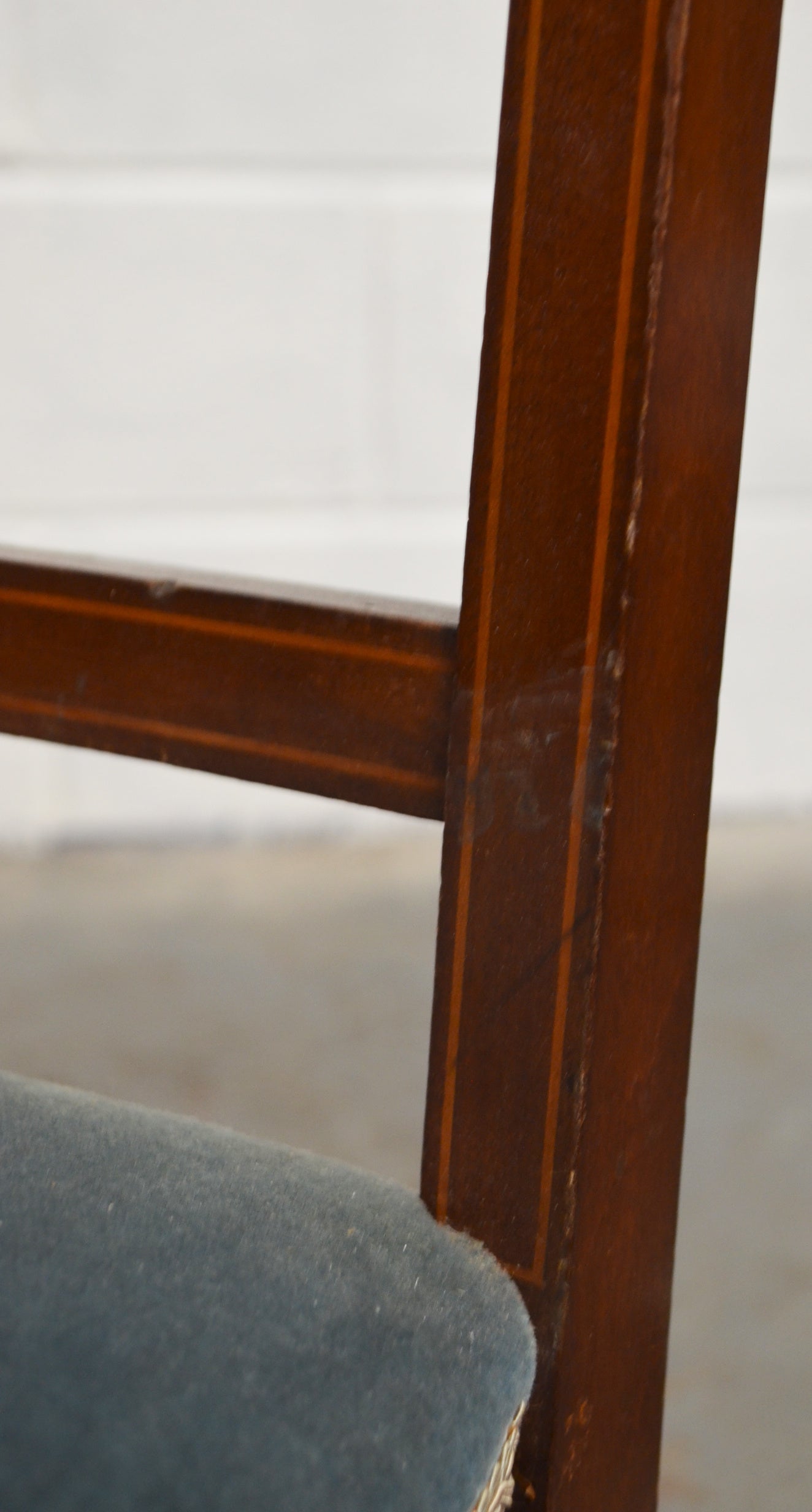 A Pair Of Edwardian Dining Chairs