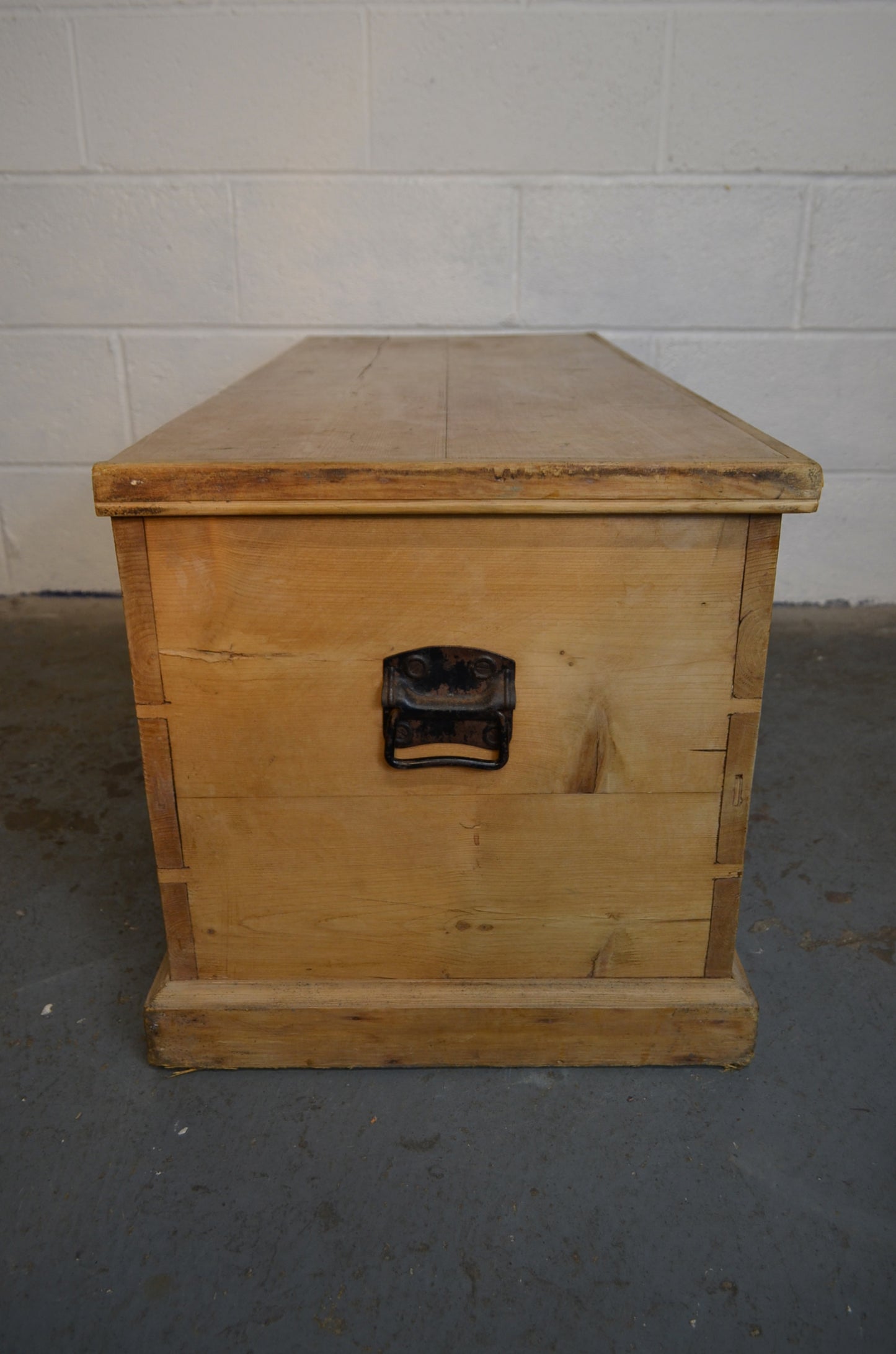Victorian Pine Blanket Box