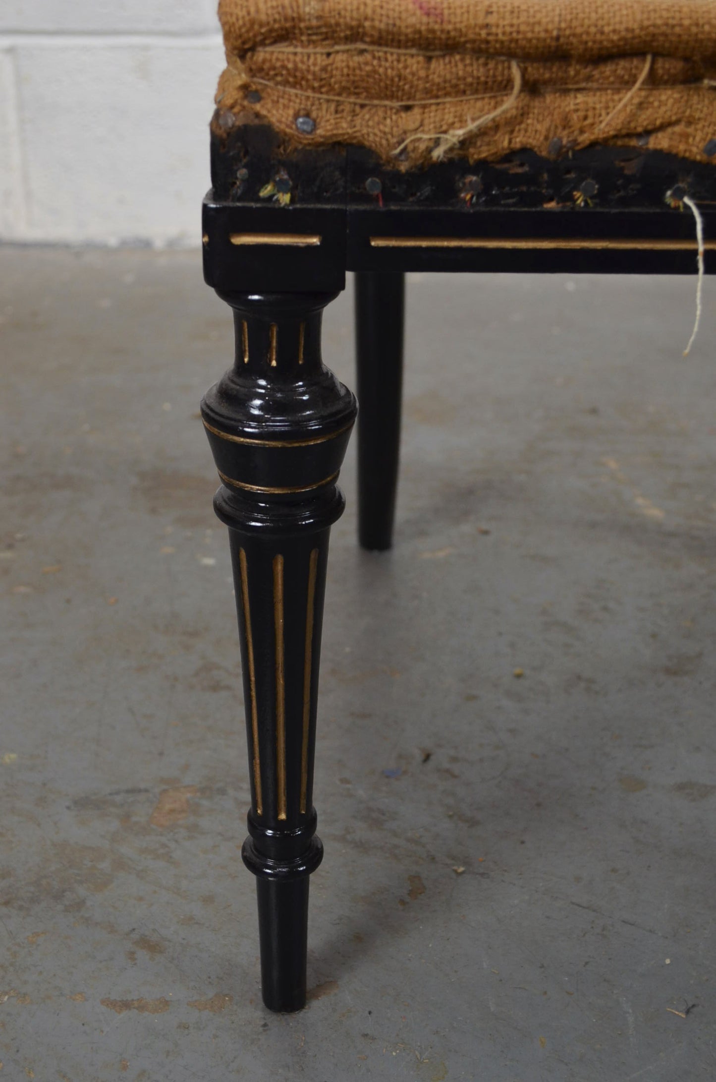 19th Century Aesthetic Movement Set Of Five Ebonised Chairs