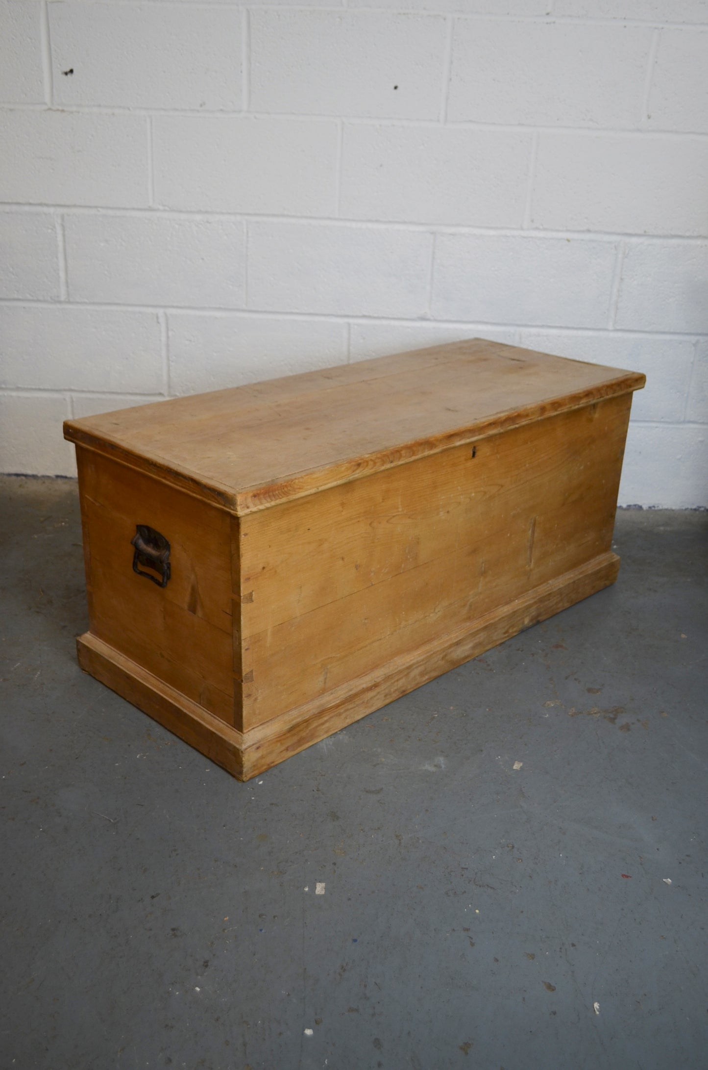 Victorian Pine Blanket Box