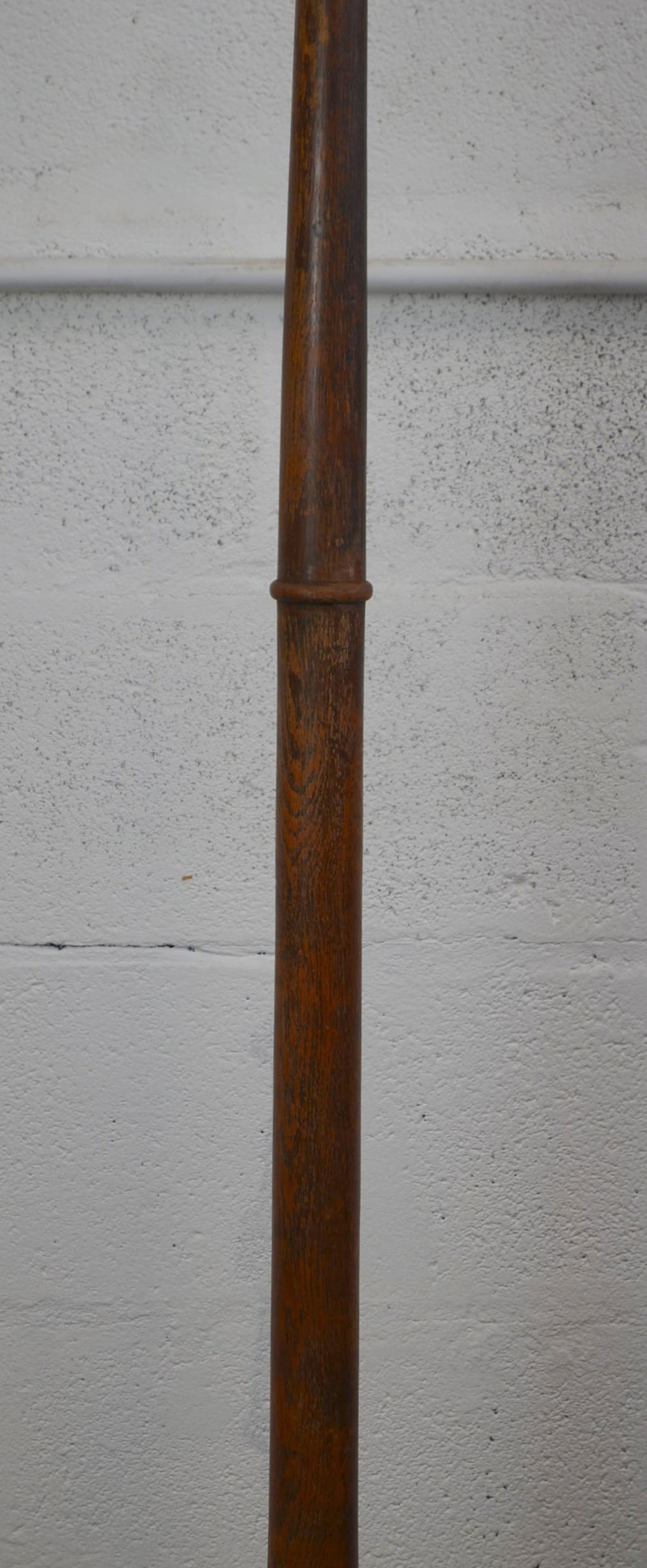 Vintage Oak Floor Lamp
