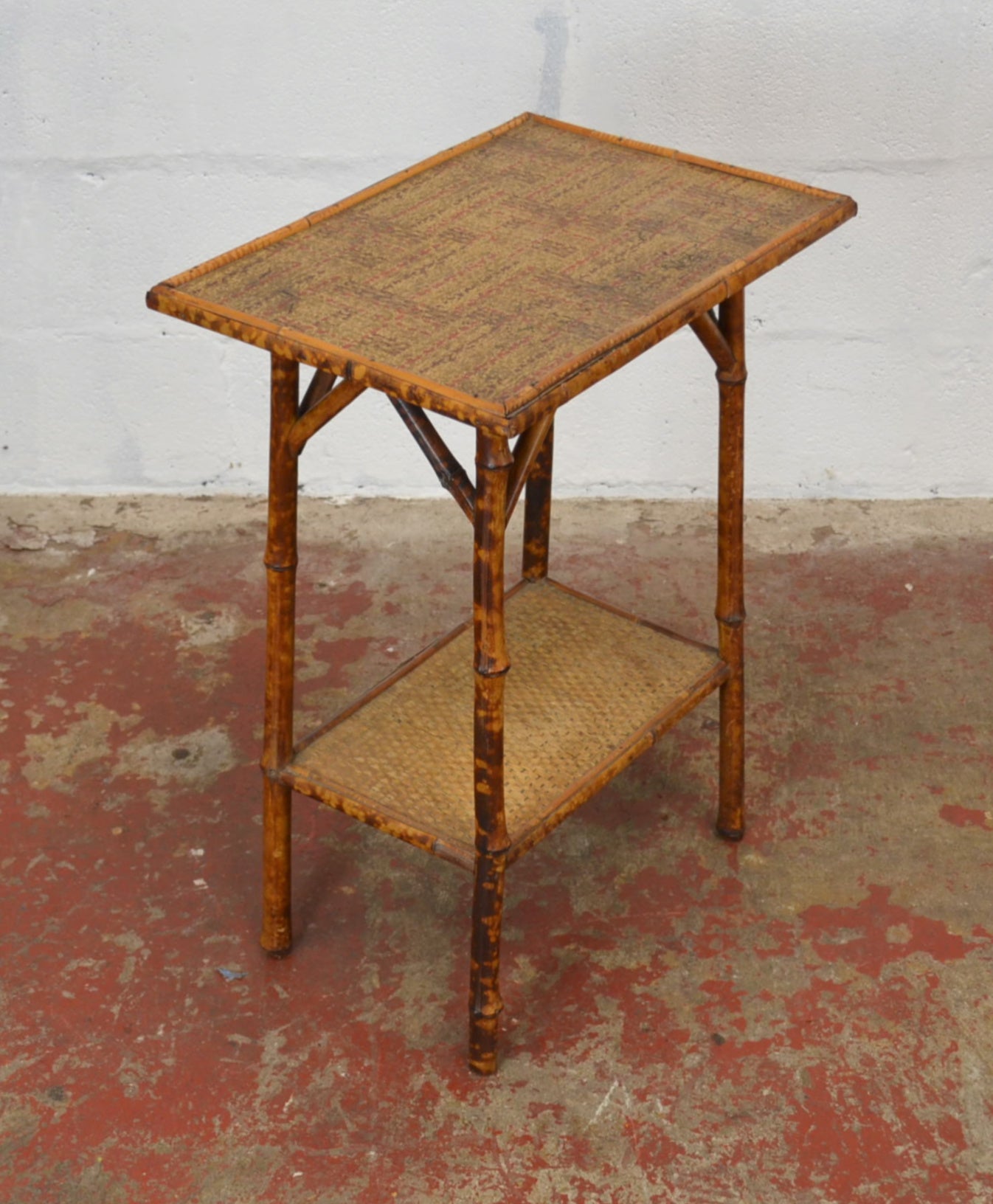Antique Aesthetic Movement Bamboo Side Table