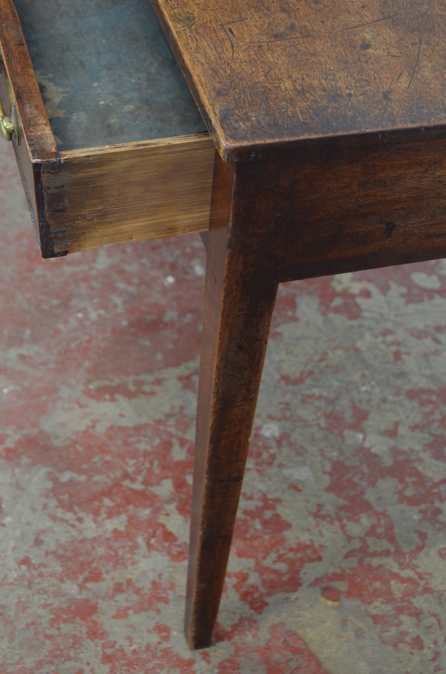 A George III Late 18th Century Mahogany Writing Table Desk