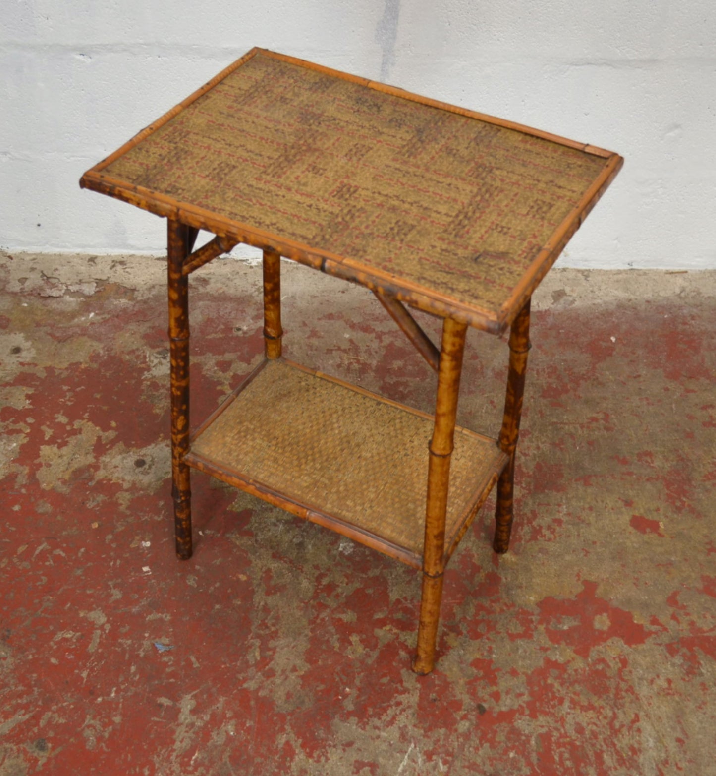 Antique Aesthetic Movement Bamboo Side Table