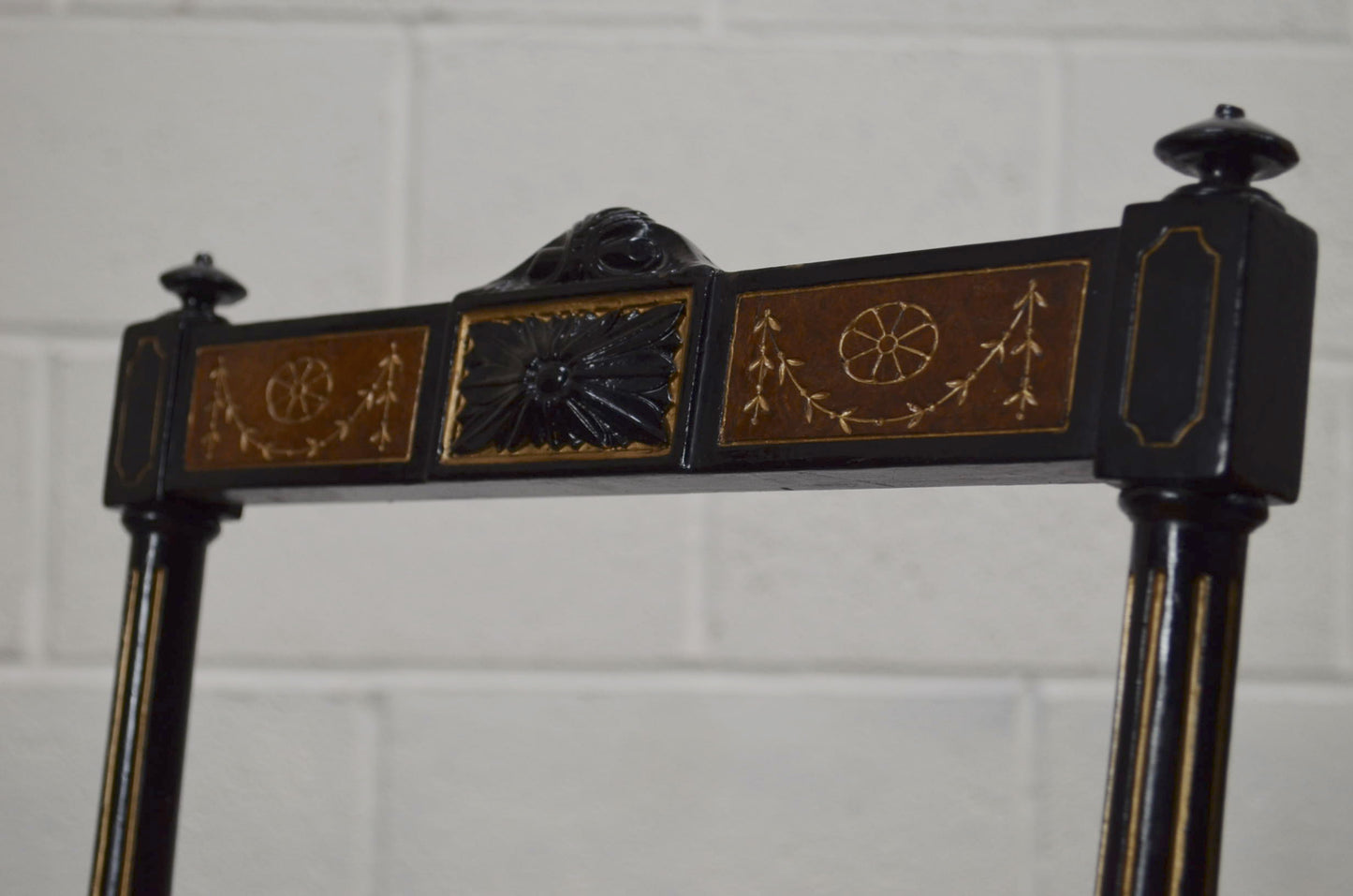 19th Century Aesthetic Movement Set Of Five Ebonised Chairs
