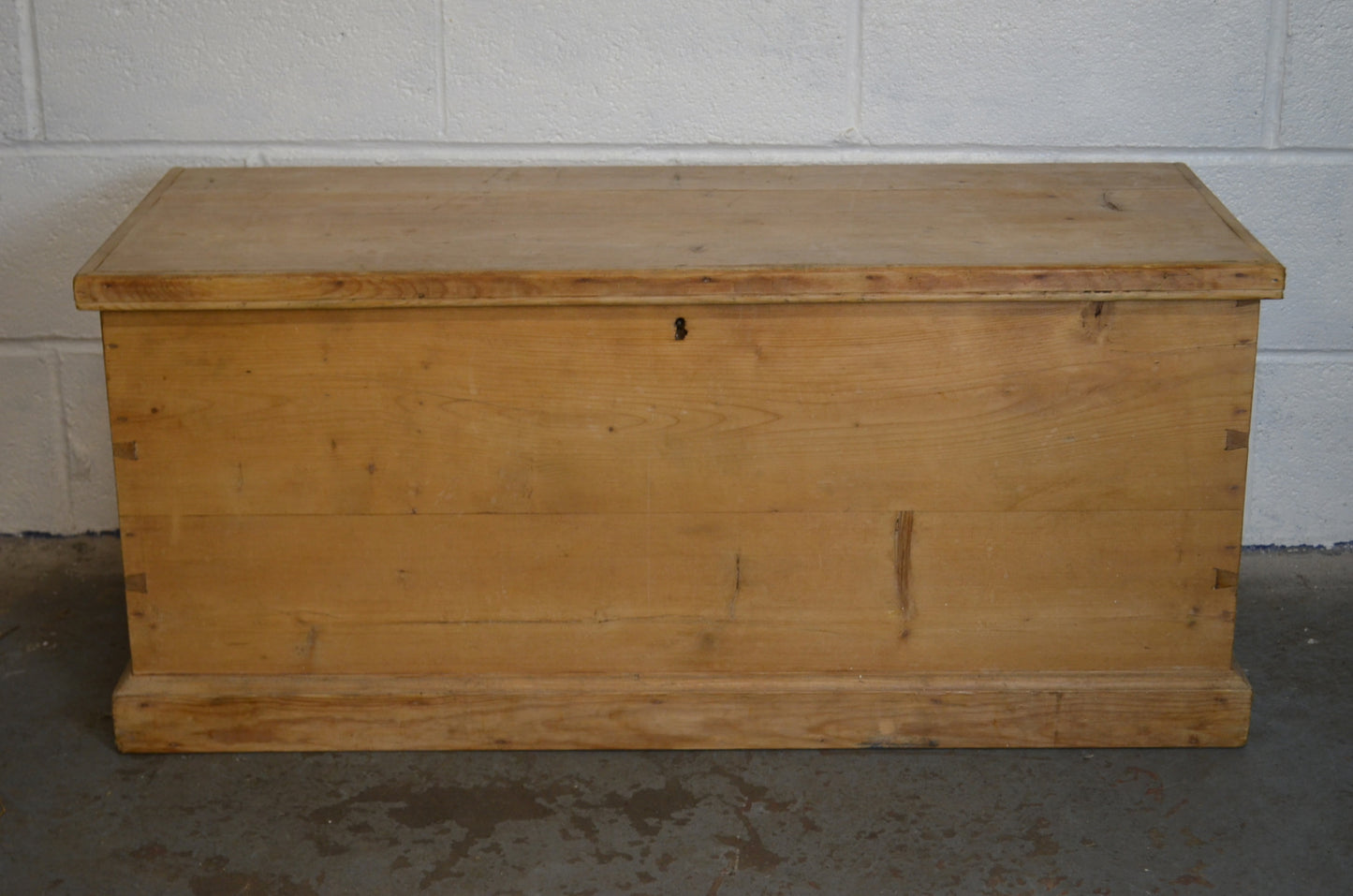 Victorian Pine Blanket Box