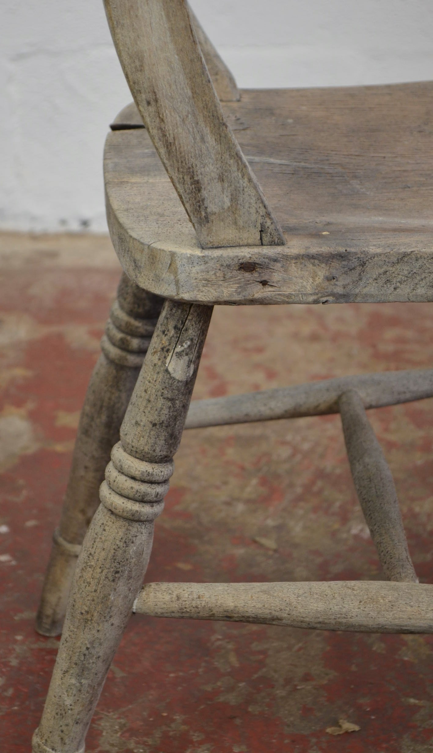 A 19th Century Ladder-Back Farmhouse/Country Cottage Chair
