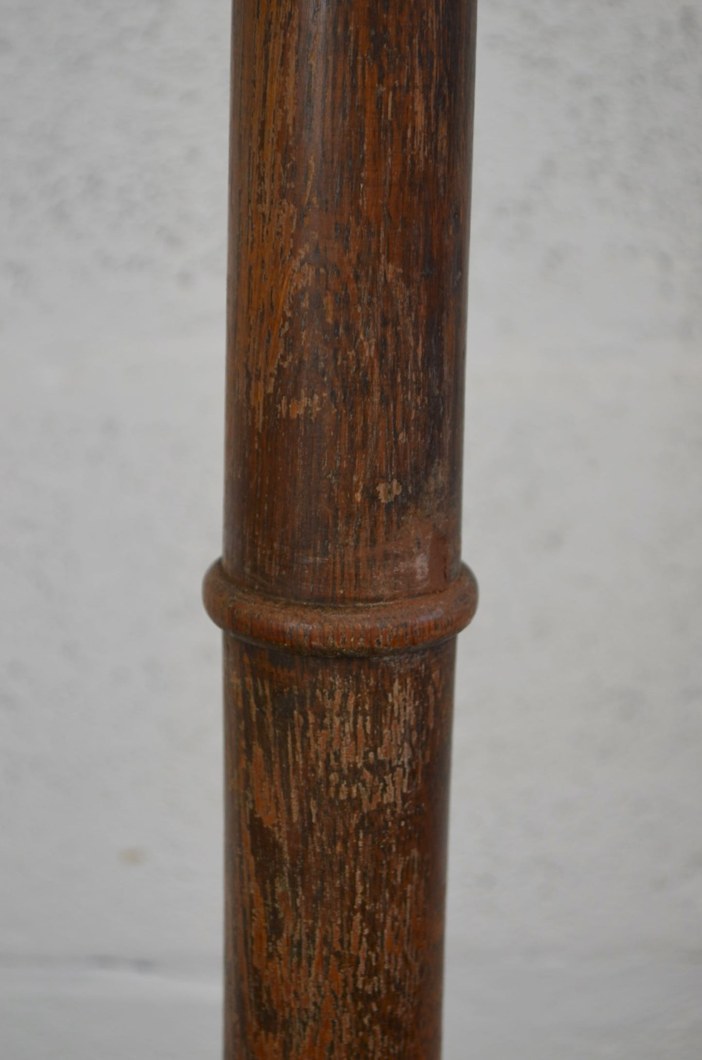 Vintage Oak Floor Lamp