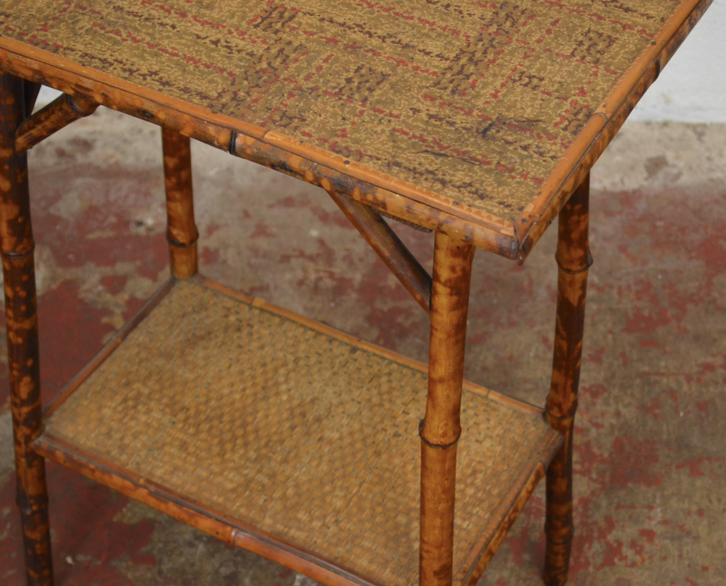 Antique Aesthetic Movement Bamboo Side Table