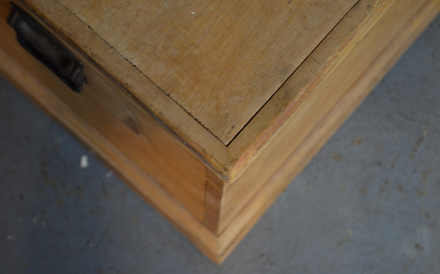 Victorian Pine Blanket Box