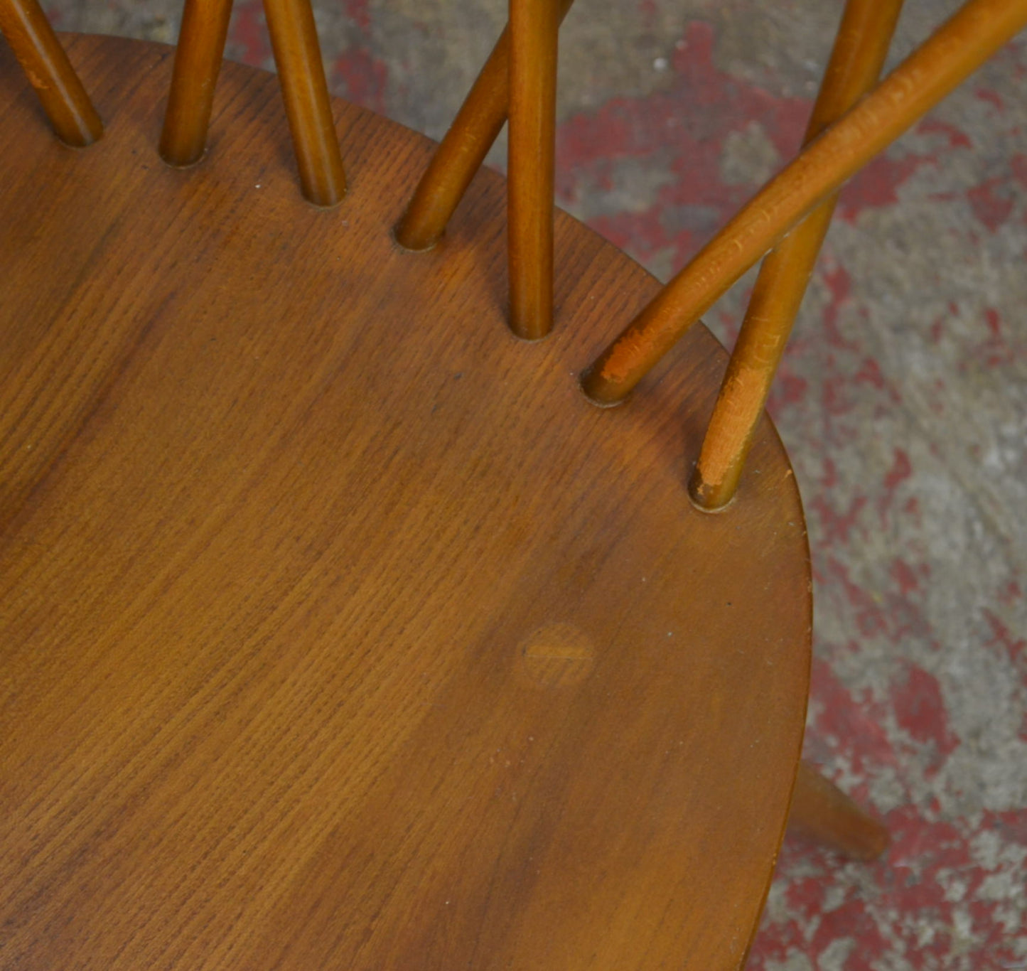 A Set Of Four Vintage Ercol Chiltern Dining Chairs (model 376)