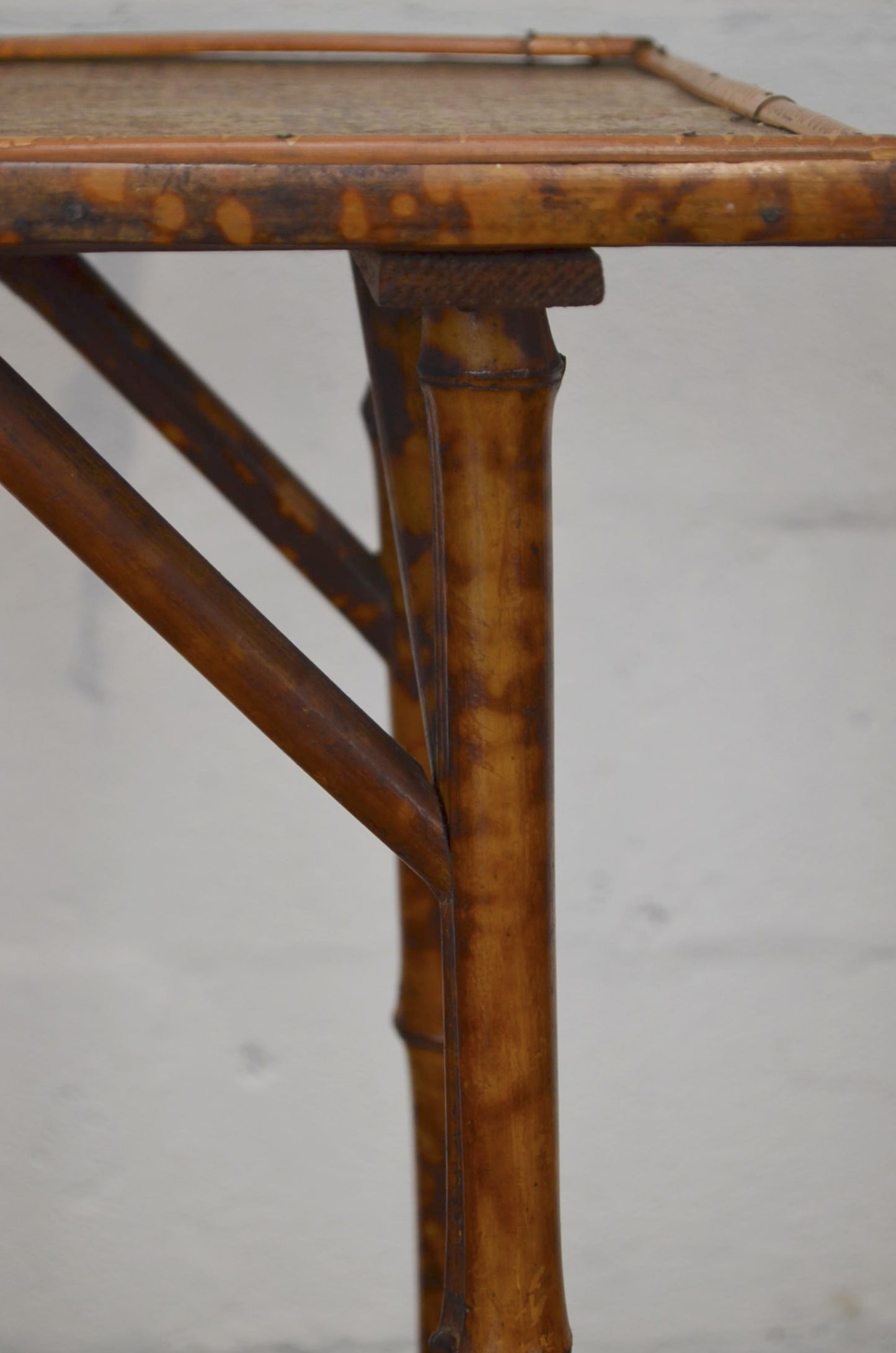 Antique Aesthetic Movement Bamboo Side Table
