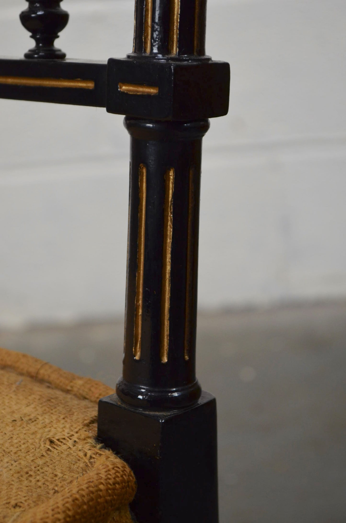 19th Century Aesthetic Movement Set Of Five Ebonised Chairs