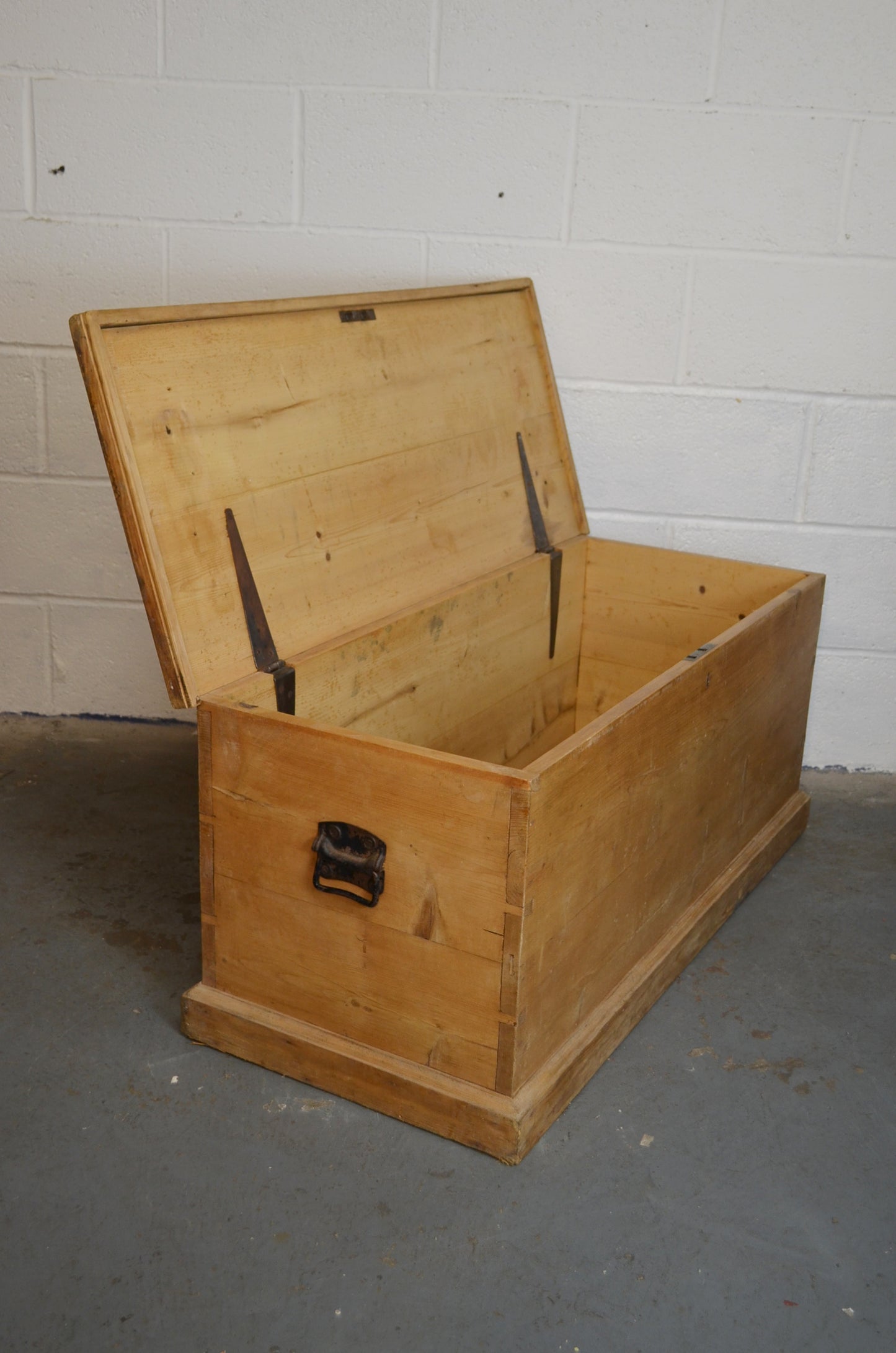 Victorian Pine Blanket Box