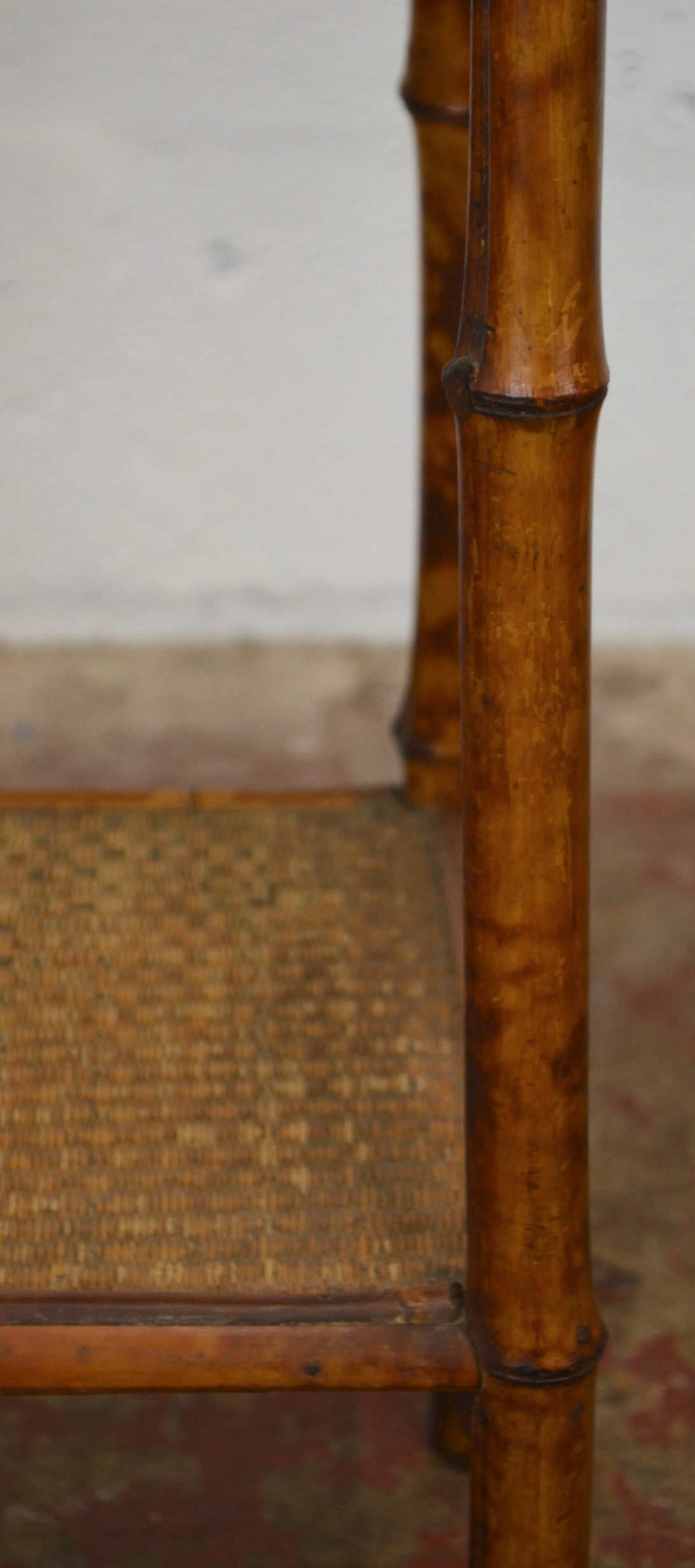 Antique Aesthetic Movement Bamboo Side Table
