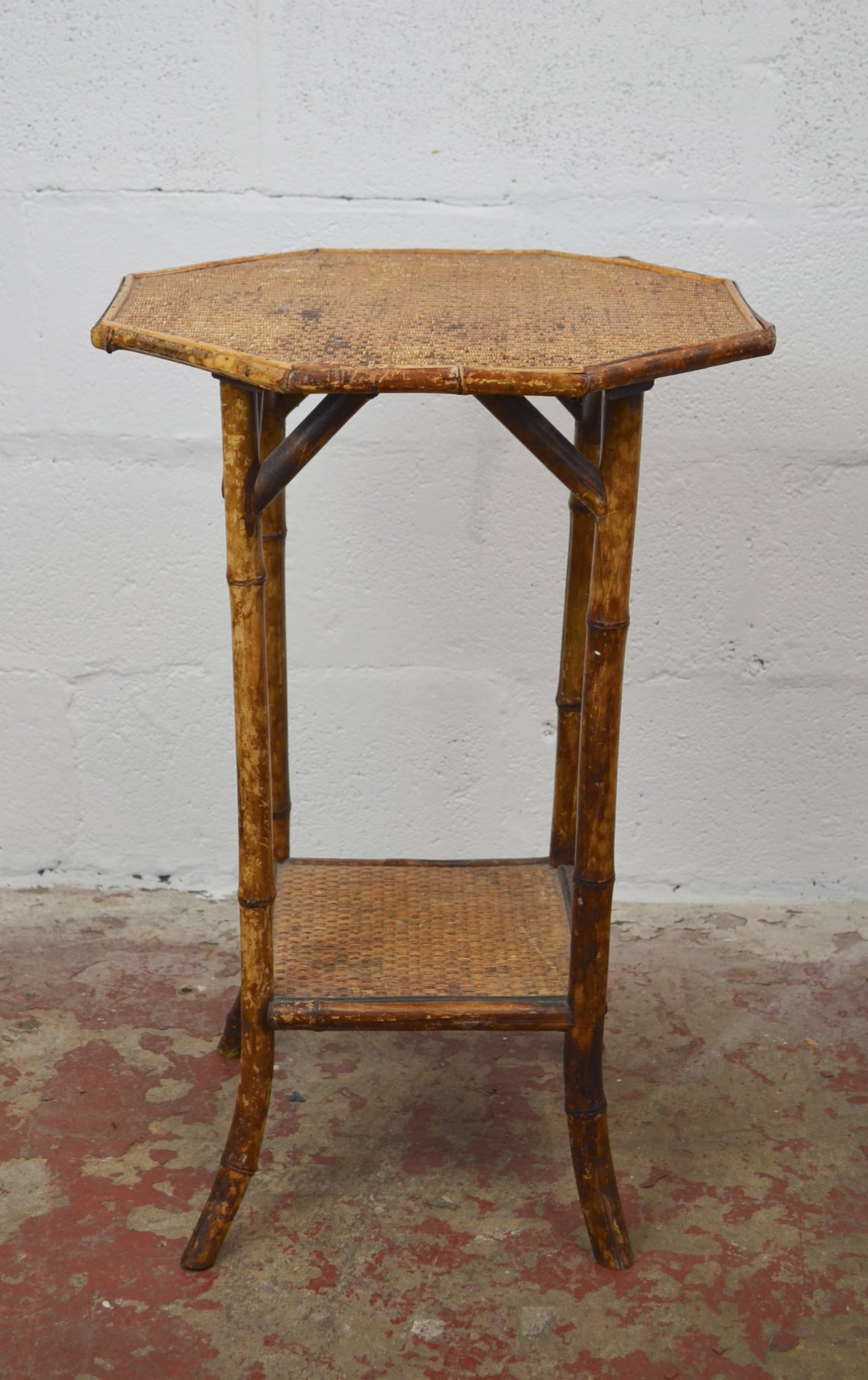 Antique Aesthetic Movement Bamboo Side Table