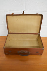 Vintage Brown Suitcase