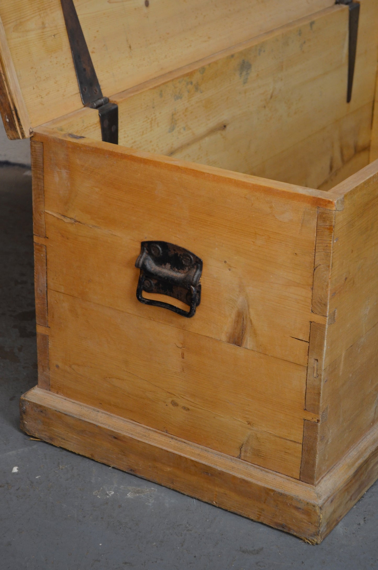 Victorian Pine Blanket Box