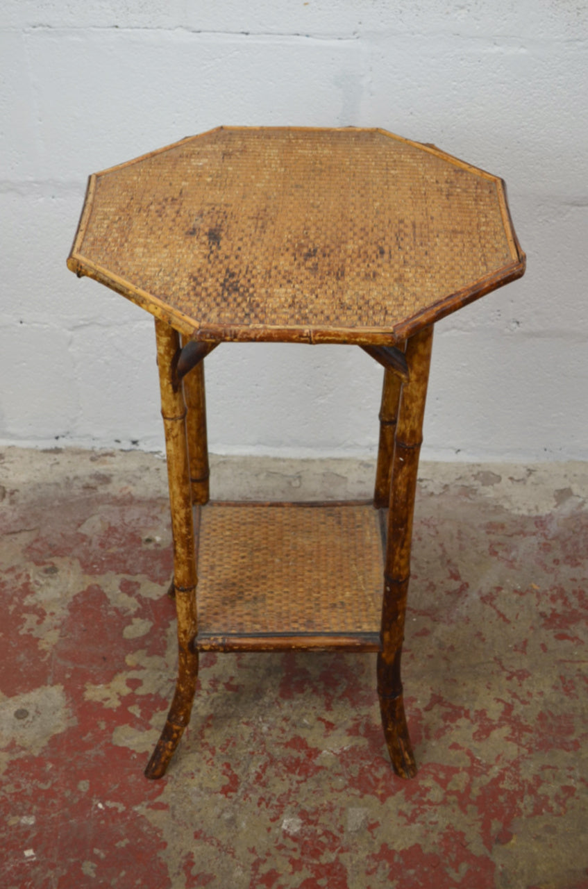 Antique Aesthetic Movement Bamboo Side Table