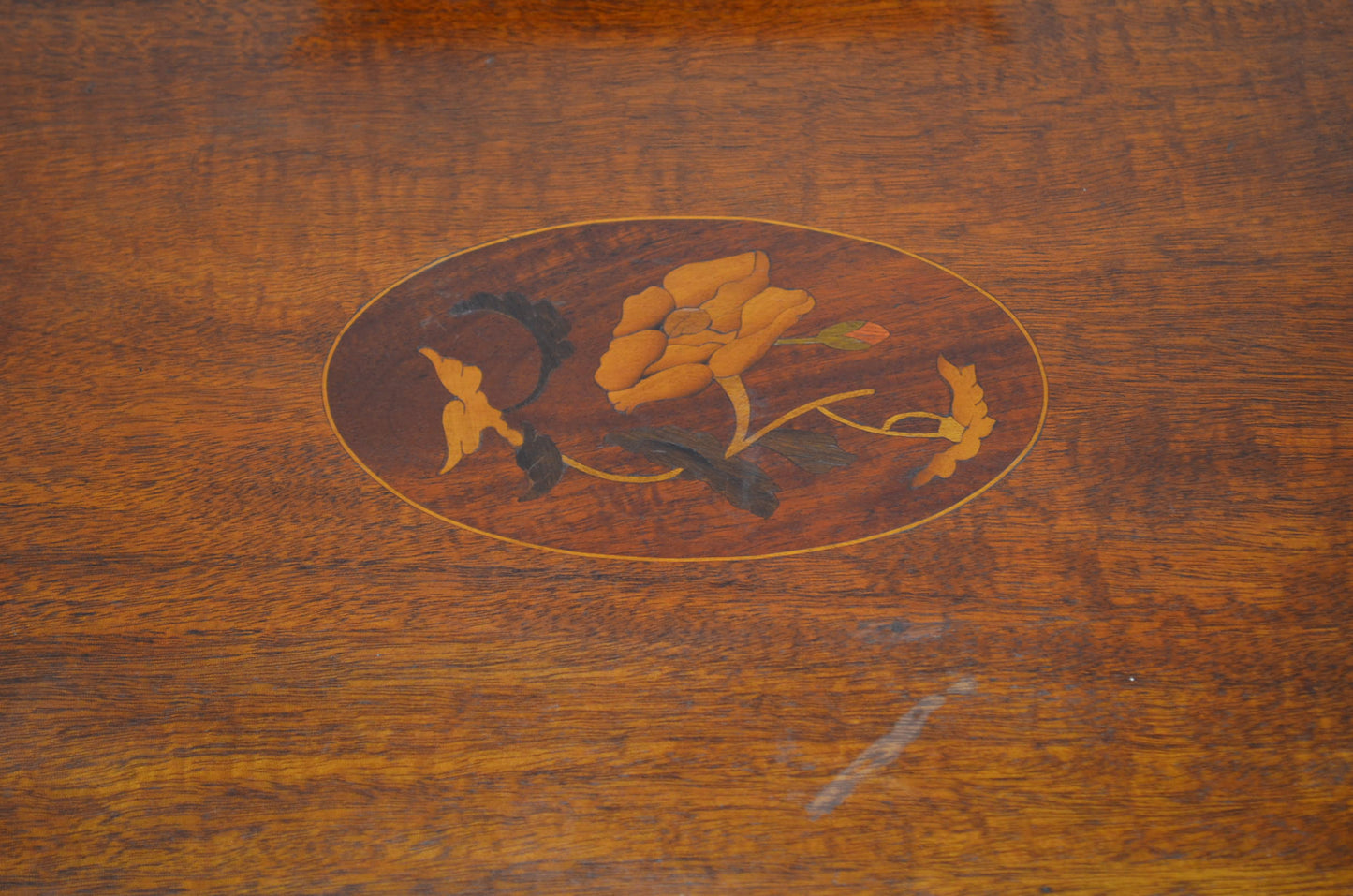 An Edwardian Mahogany Bedside Cabinet