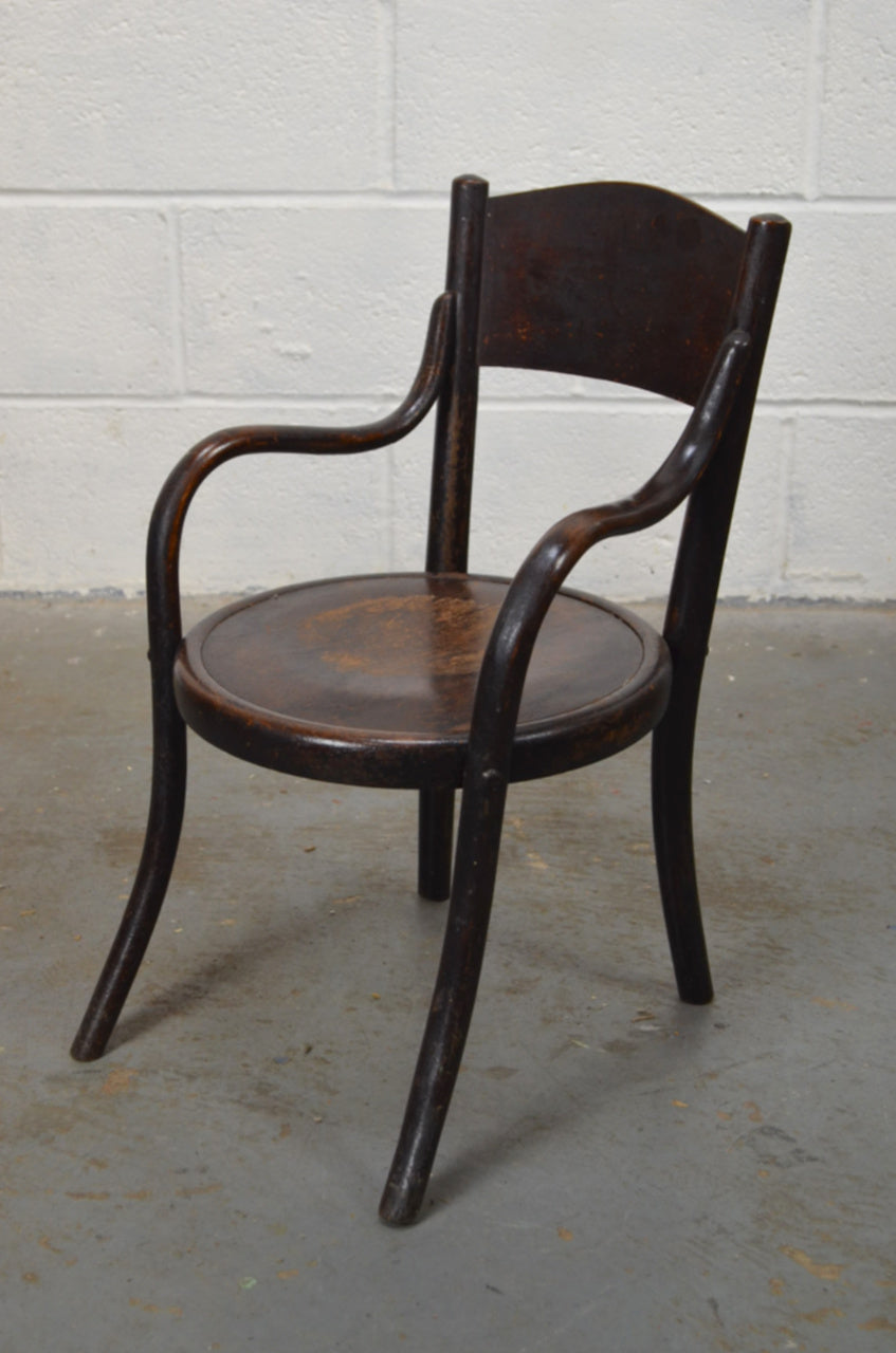 Vintage Bentwood Children's Chair By Fischel
