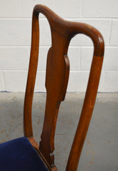 A Set Of Queen Anne Dining Chairs