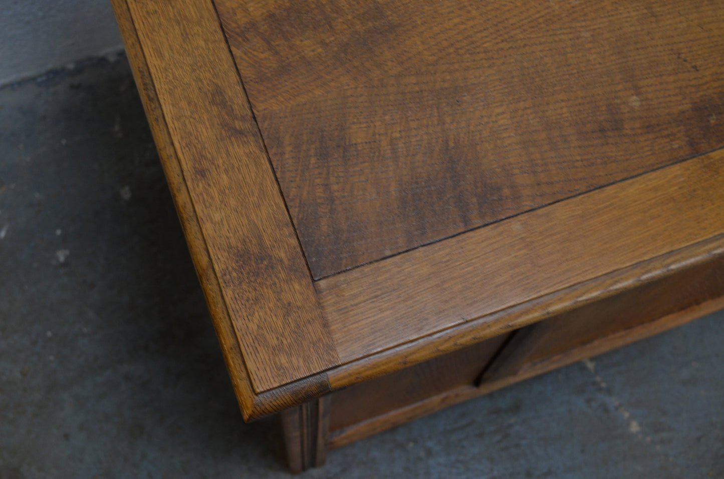 Vintage Oak Blanket Box