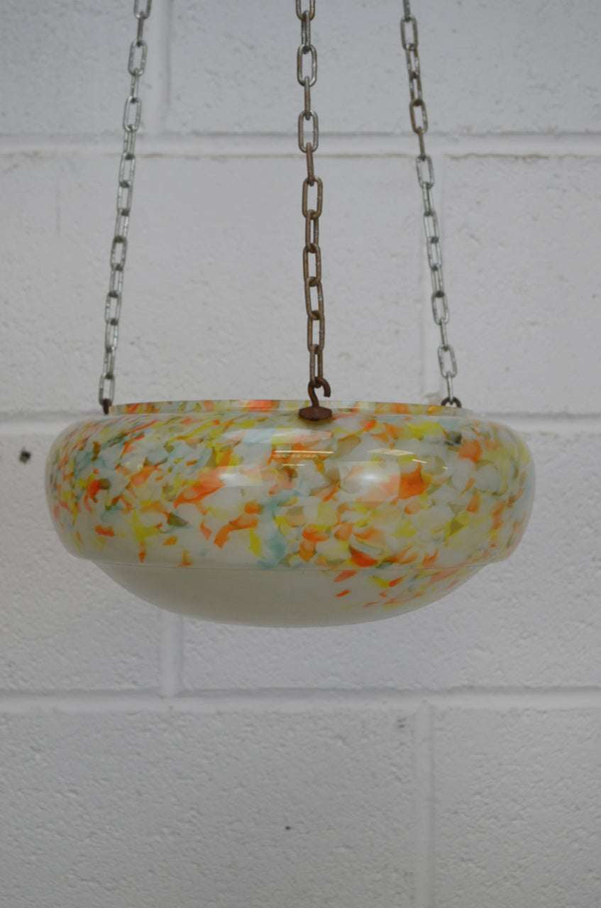 Vintage Ceiling Pendant Light (fly catcher)