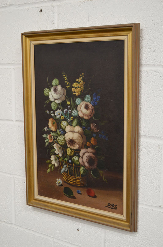 Vintage Still Life Painting
