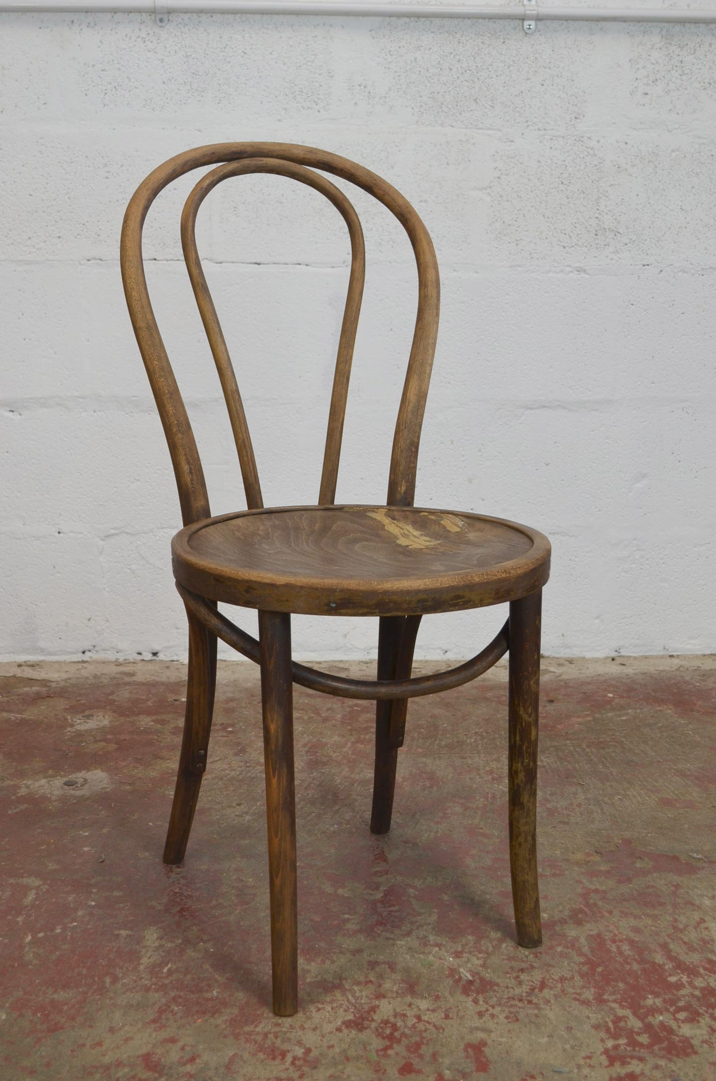 Pair Of Thonet Style Vintage Bentwood Chairs
