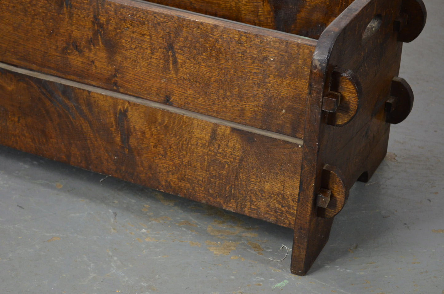 19th Century Victorian Oak Trough