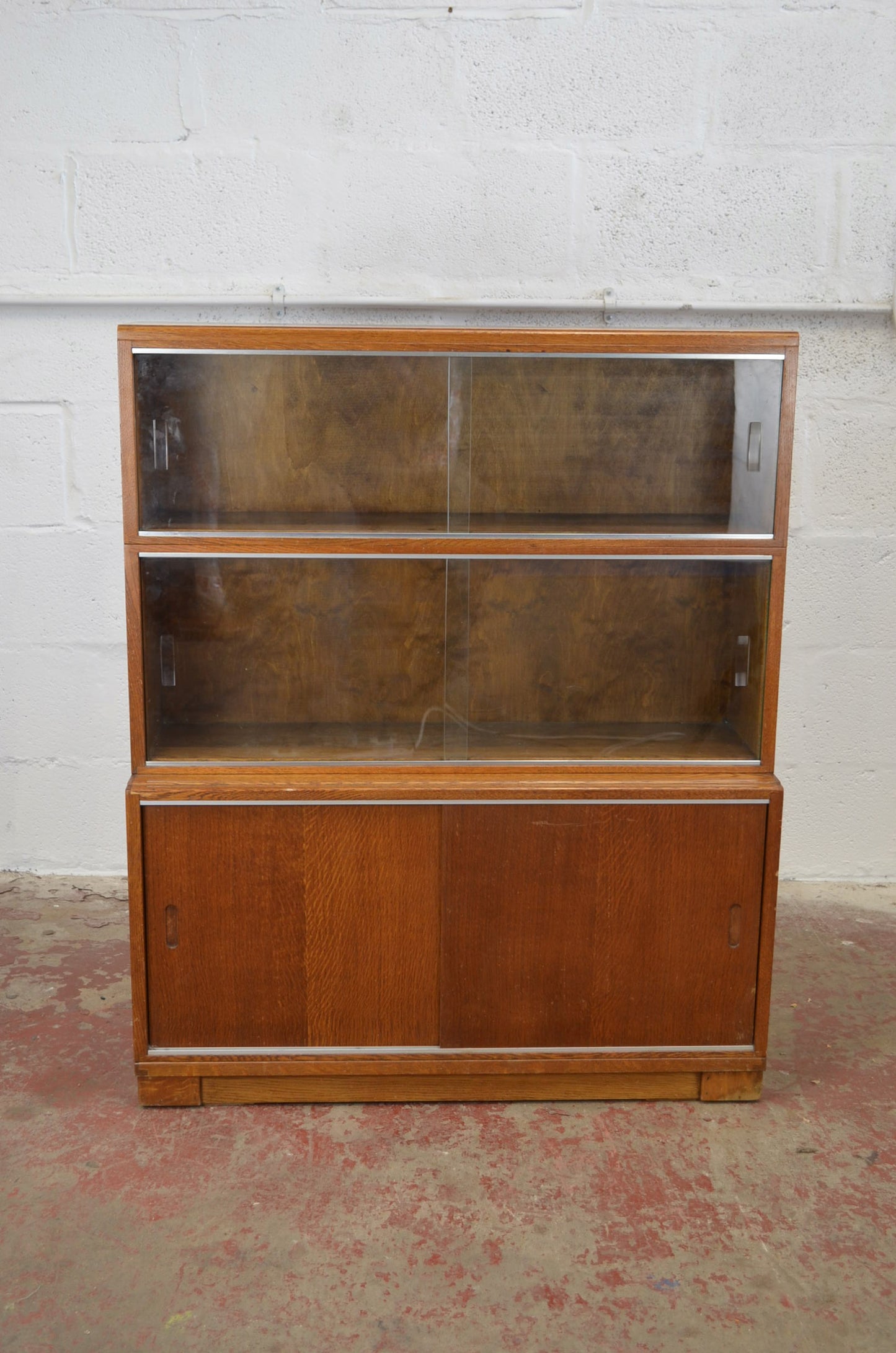 Vintage Minty Of Oxford Bookcase