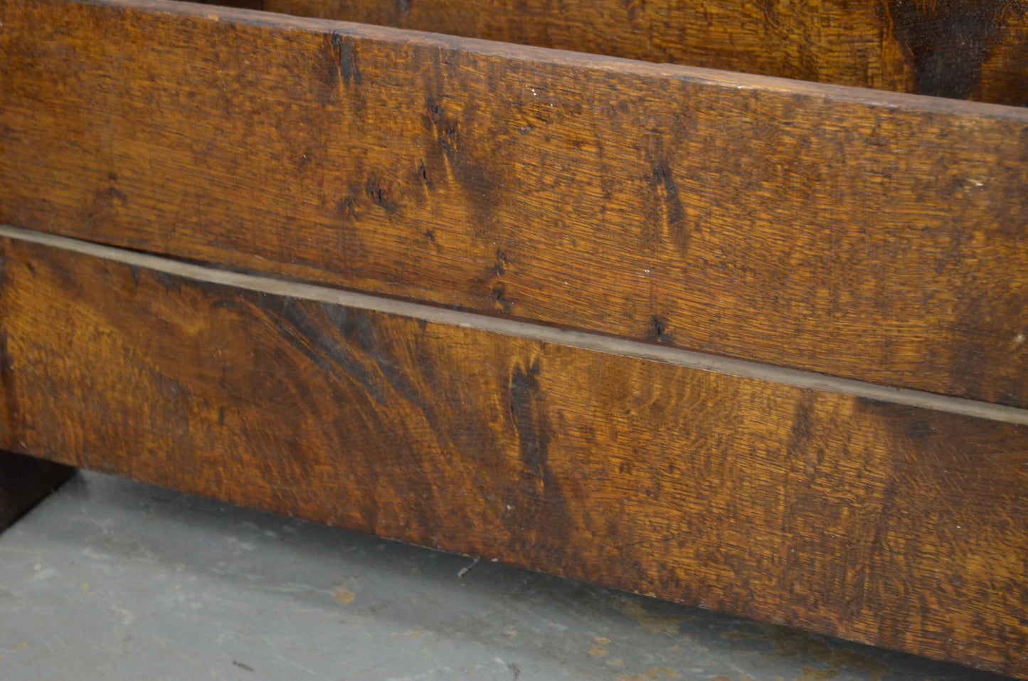 19th Century Victorian Oak Trough