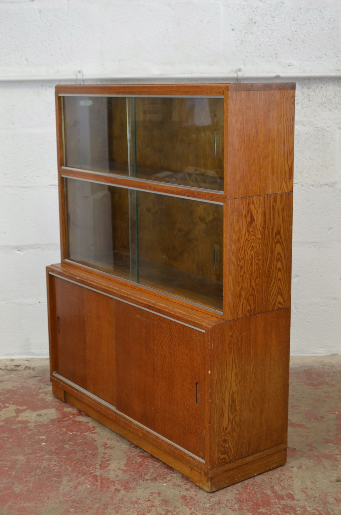 Vintage Minty Of Oxford Bookcase