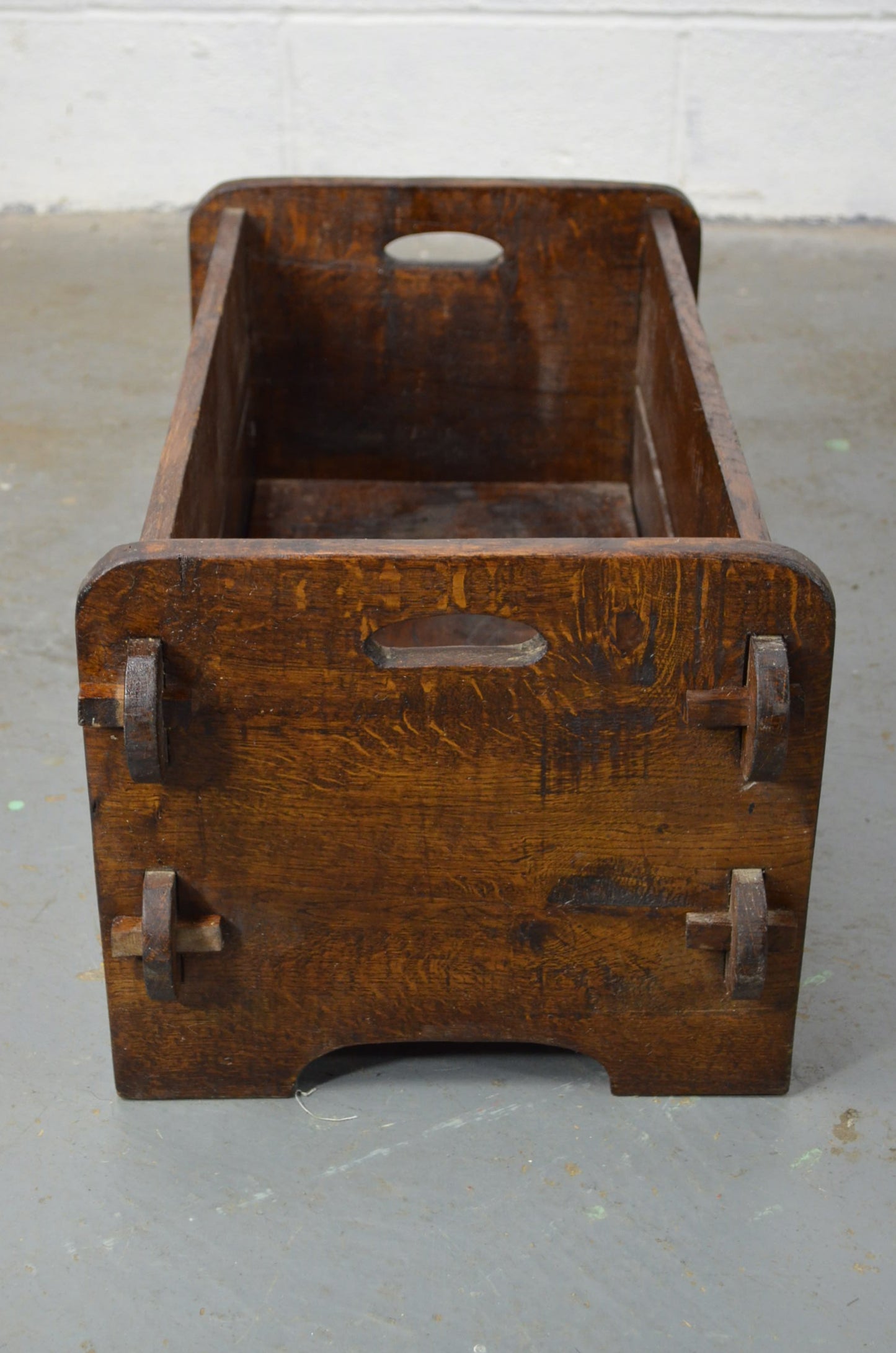 19th Century Victorian Oak Trough