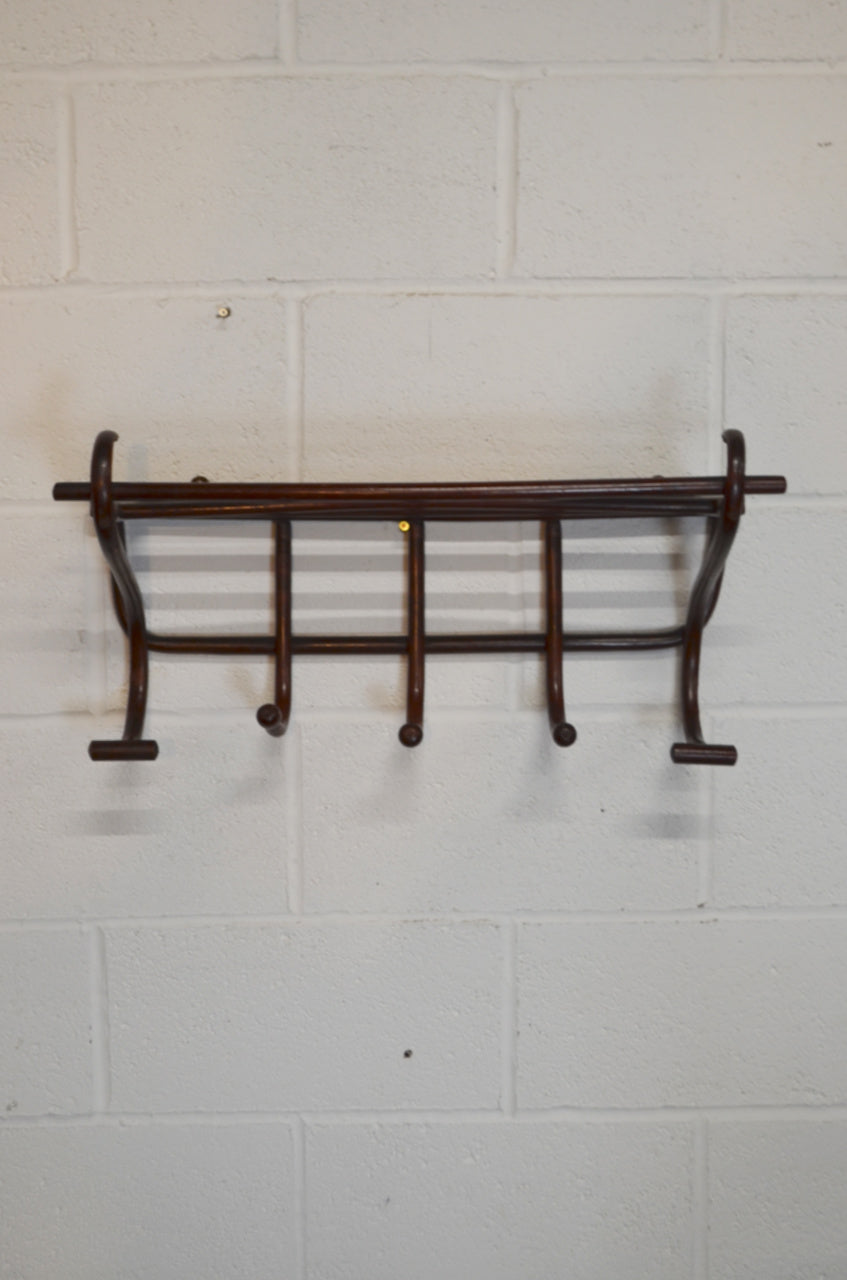 Vintage Bentwood Thonet Manner Coat Rack