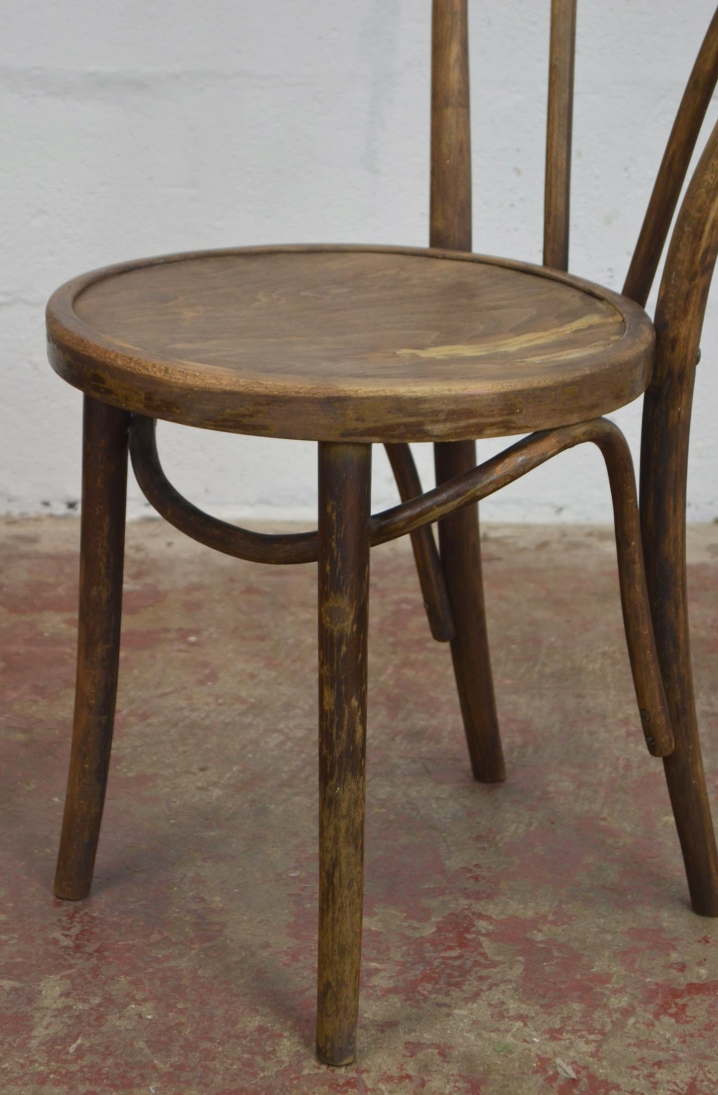 Pair Of Thonet Style Vintage Bentwood Chairs