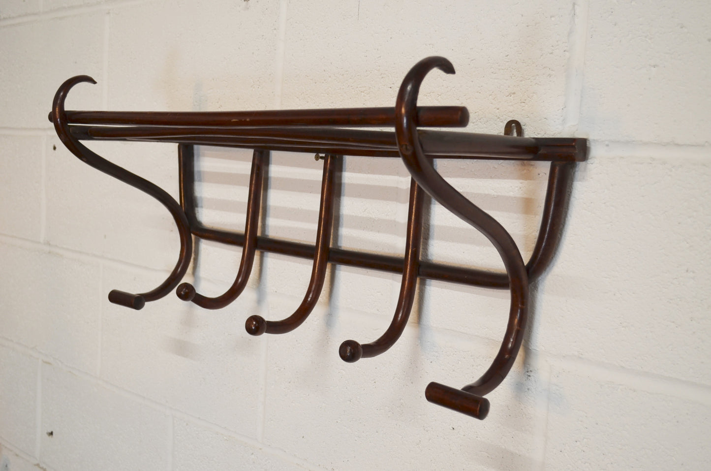 Vintage Bentwood Thonet Manner Coat Rack