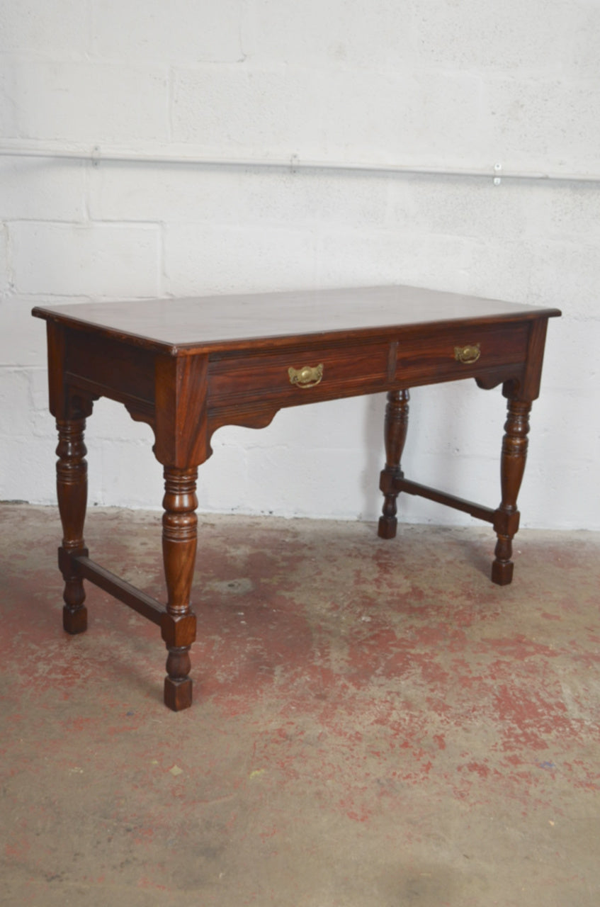 Victorian Mahogany Writing Table Desk