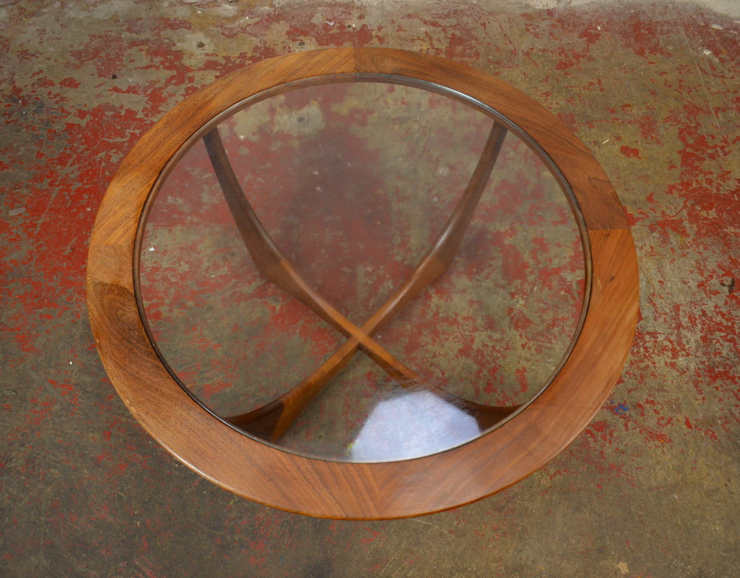 G Plan Circular Coffee Table.
