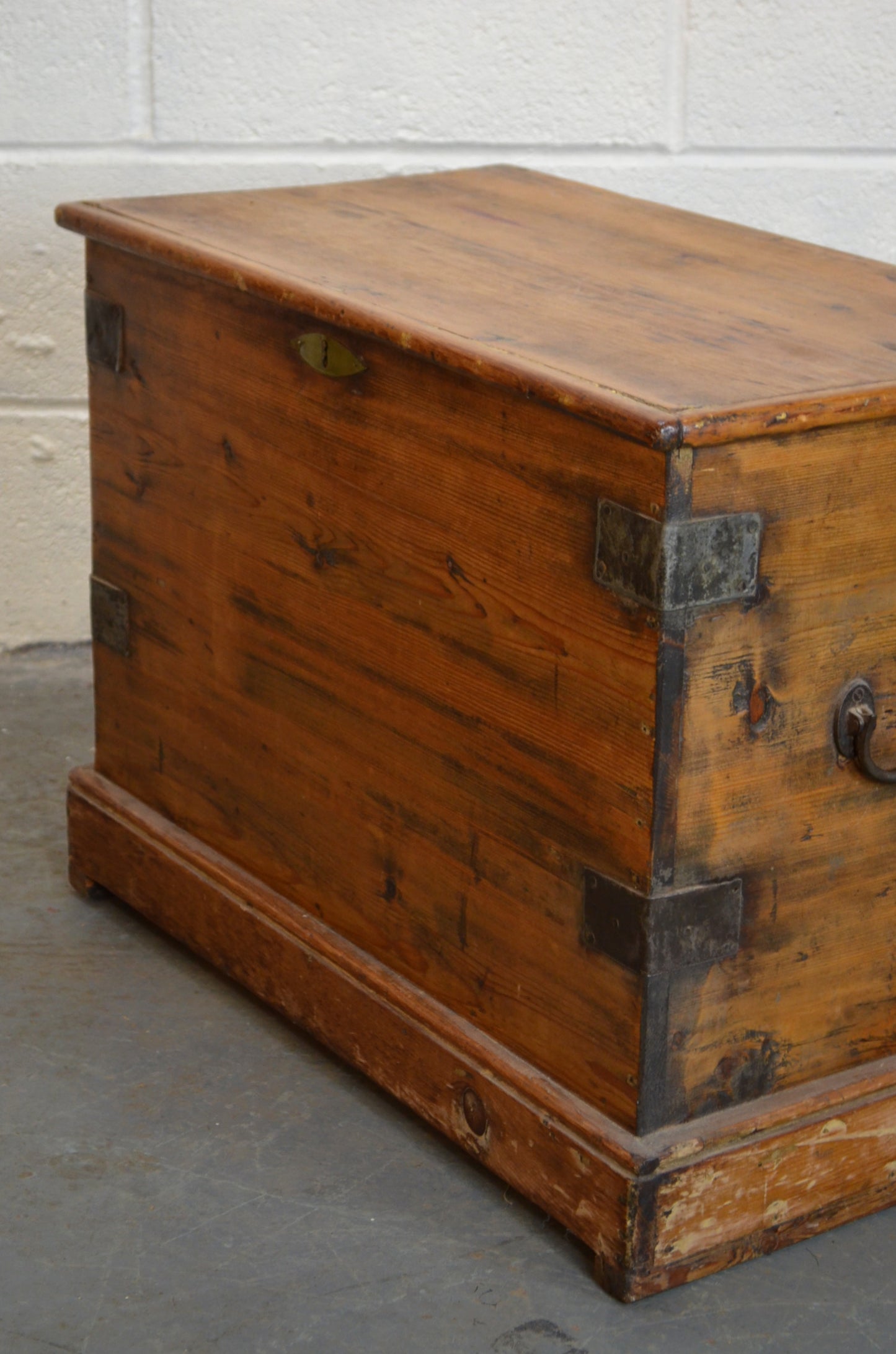 Antique Pine Blanket Box